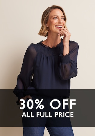 30% Off All Full Price