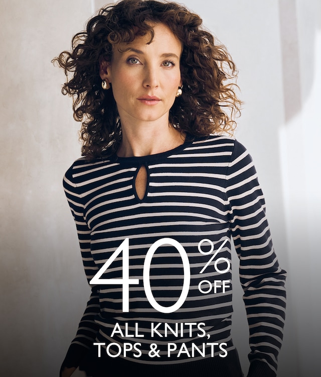 40% Off All Knitwear & Tops