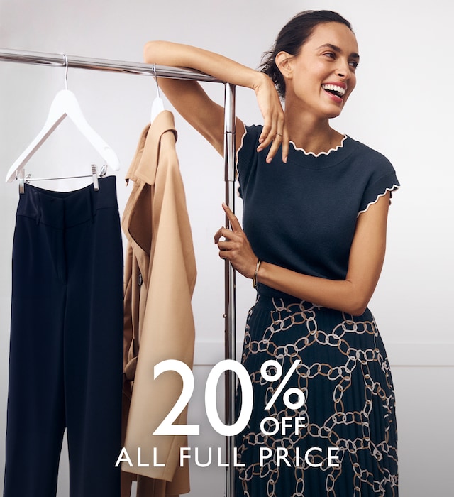 20% Off All Full Price