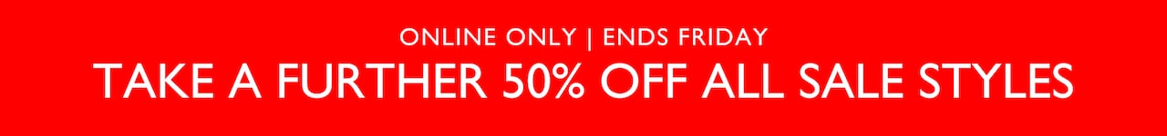 Take A Further 50% Off All Sale.