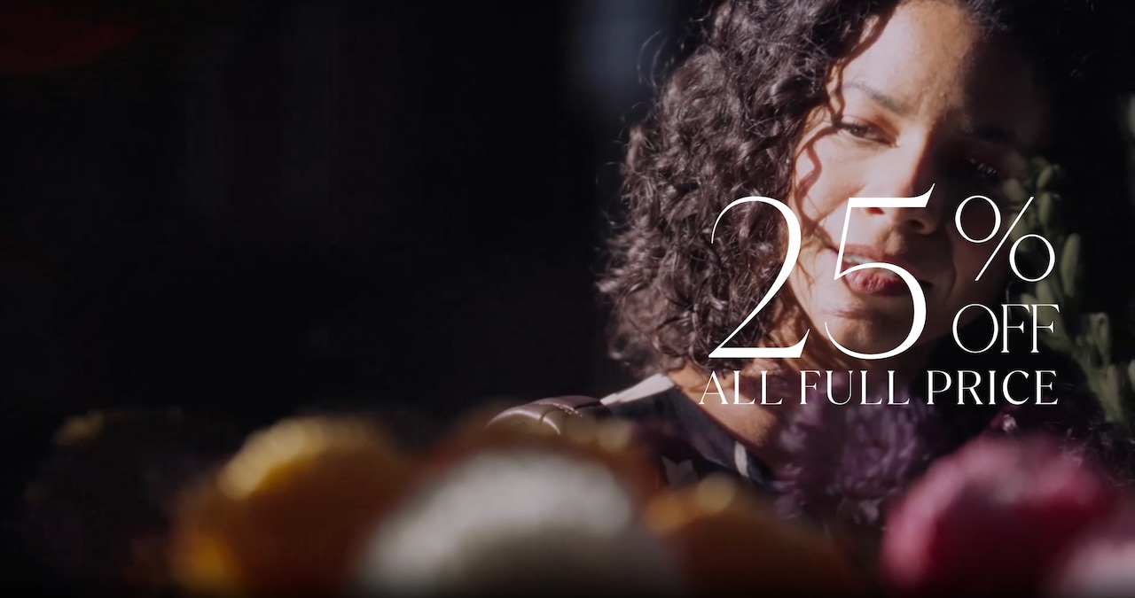 25% Off All Full Price