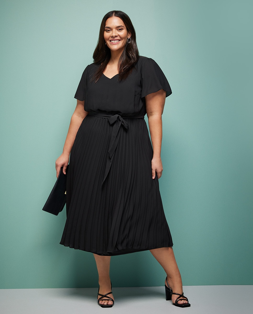 Black Plus Size Maxi Dress