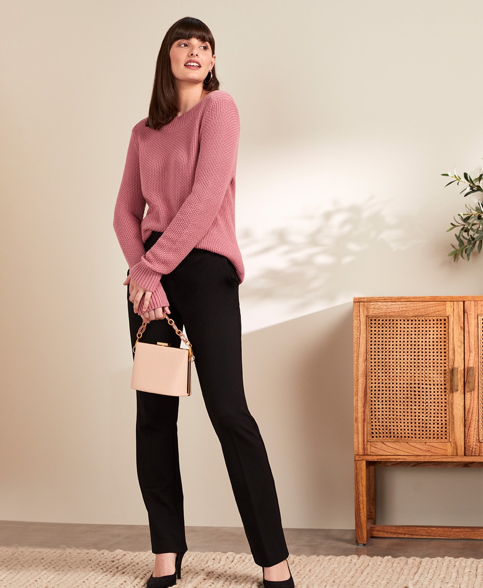 Pink Knit Jumper