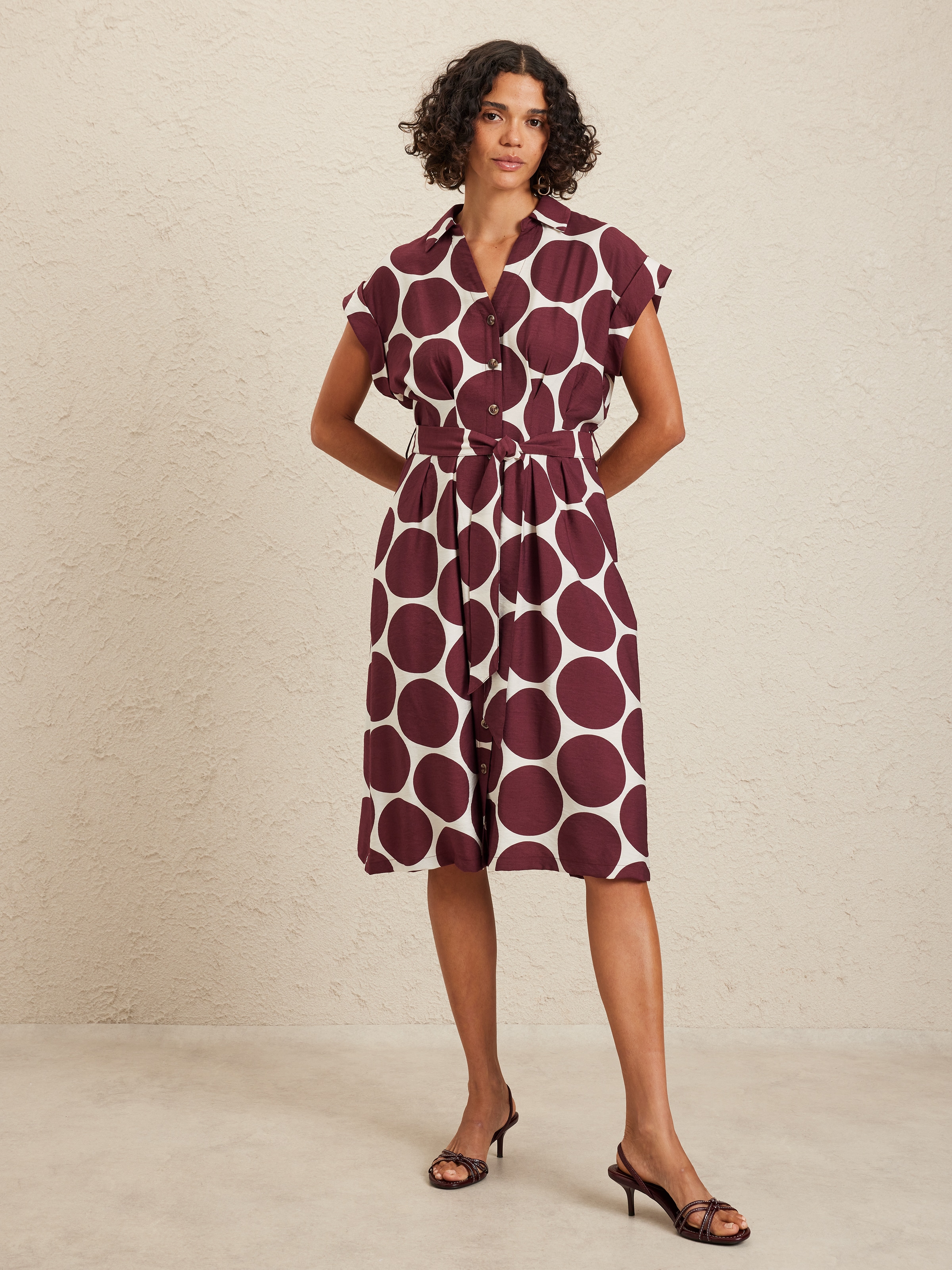 Betty Viscose Shirt Dress