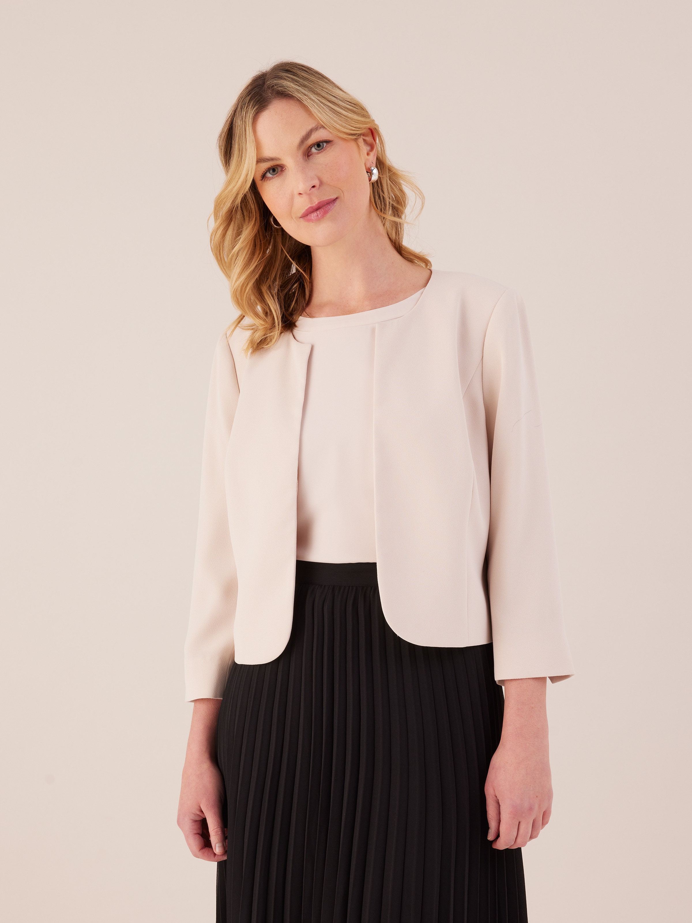 Bolero Crepe Jacket