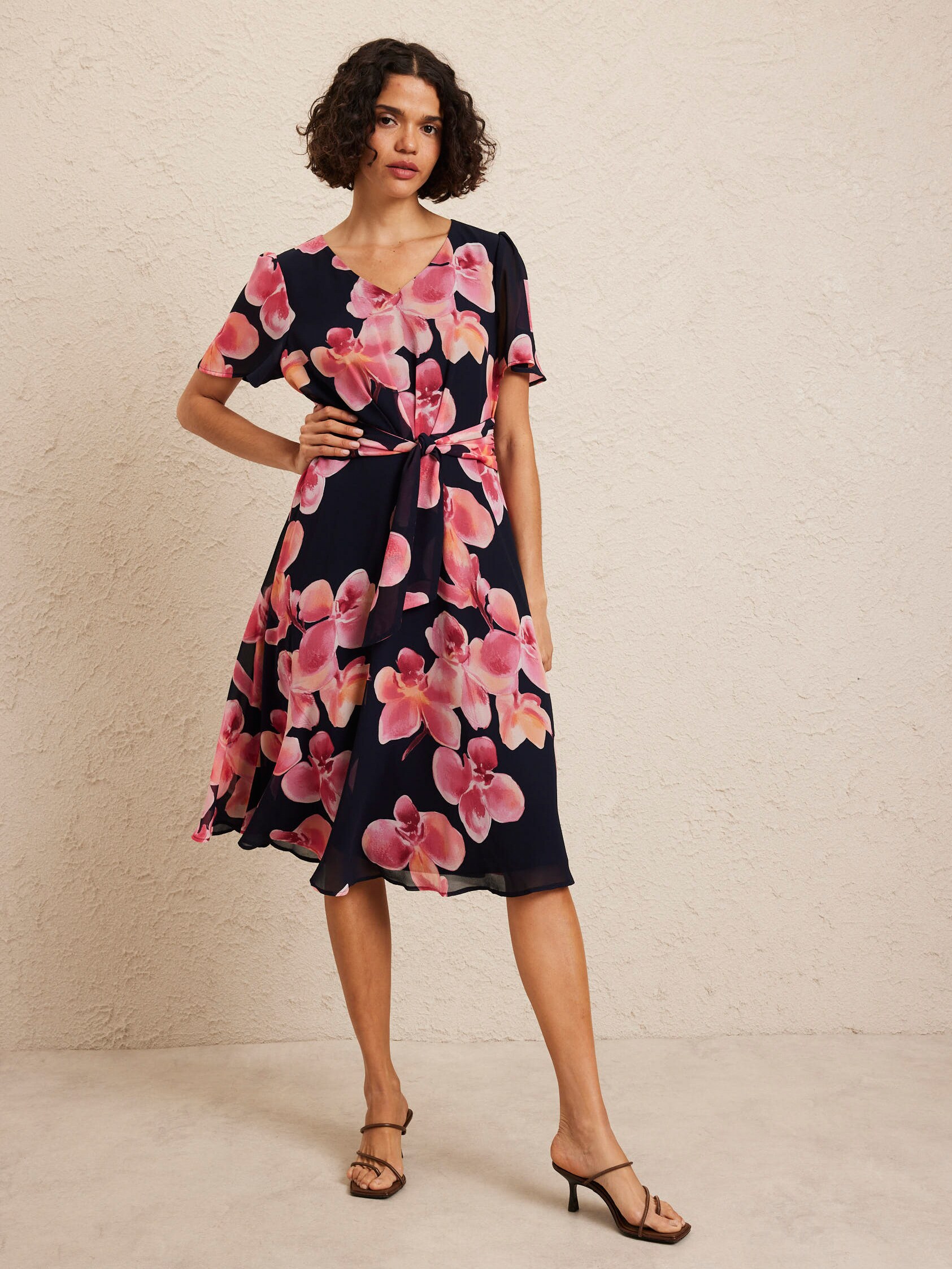 Ophelia Tie Front Dress