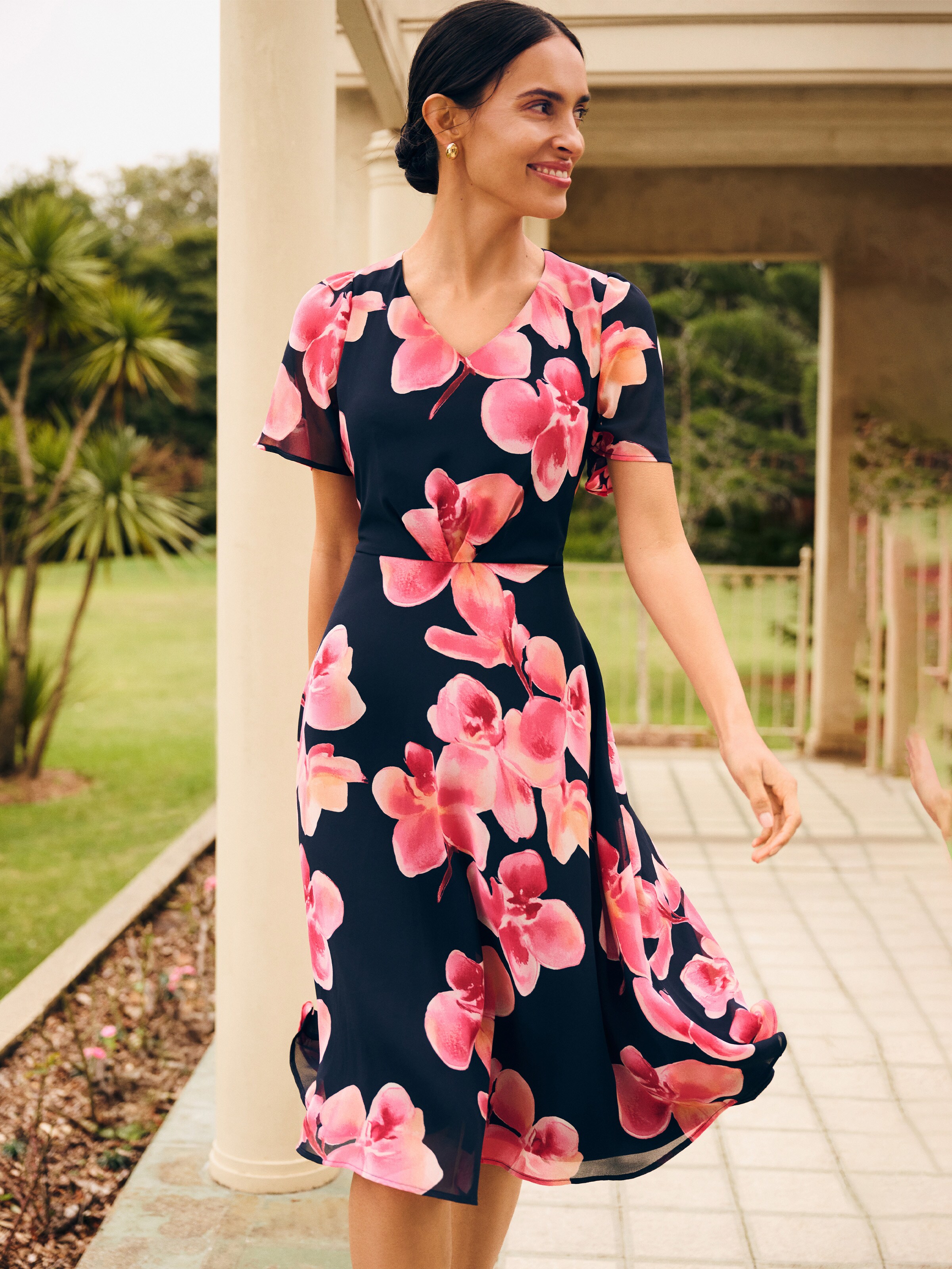 Ophelia Tie Front Dress