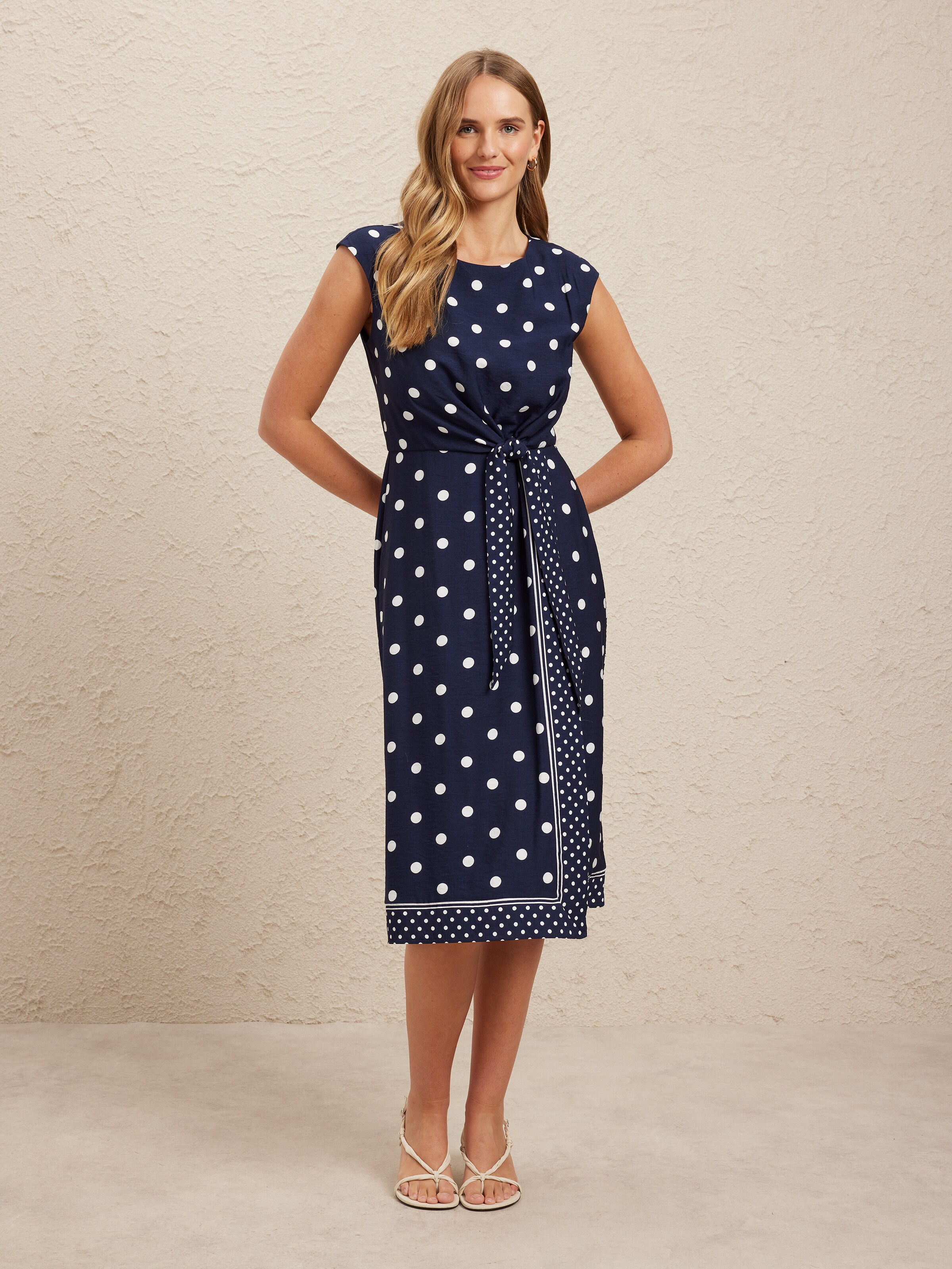Mia Tie Front Dress