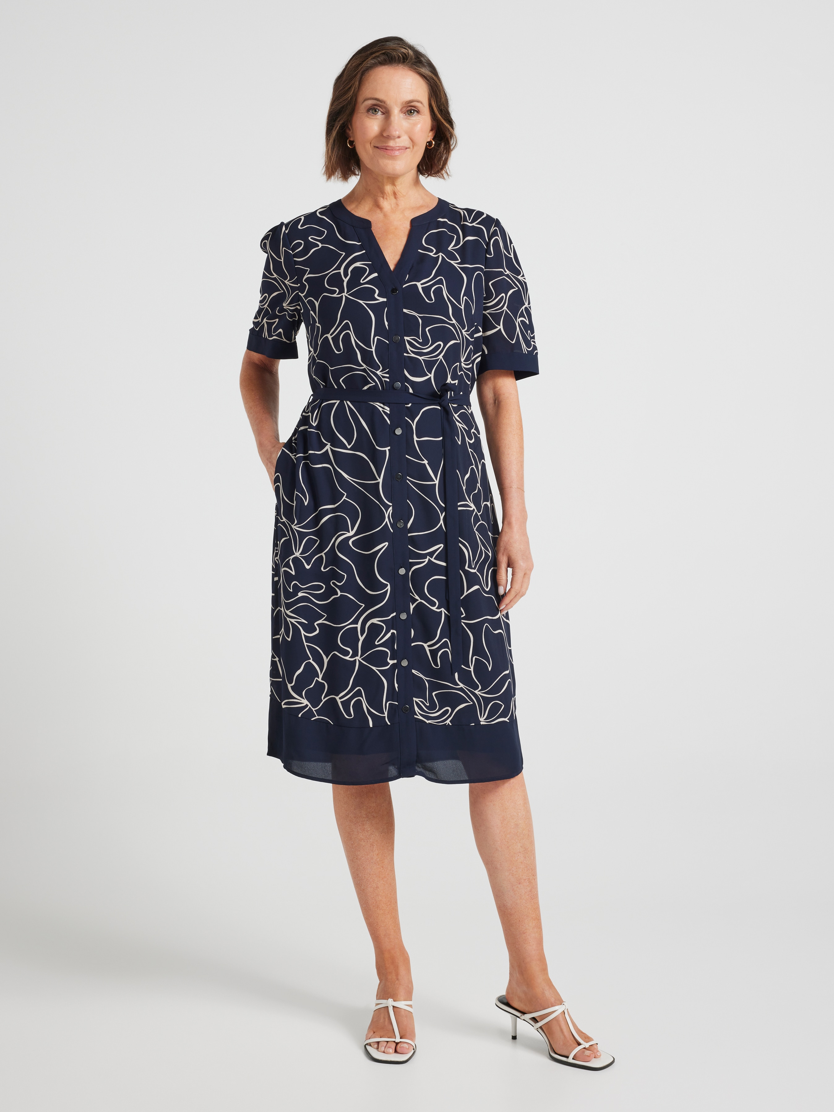 Andie Contrast Dress