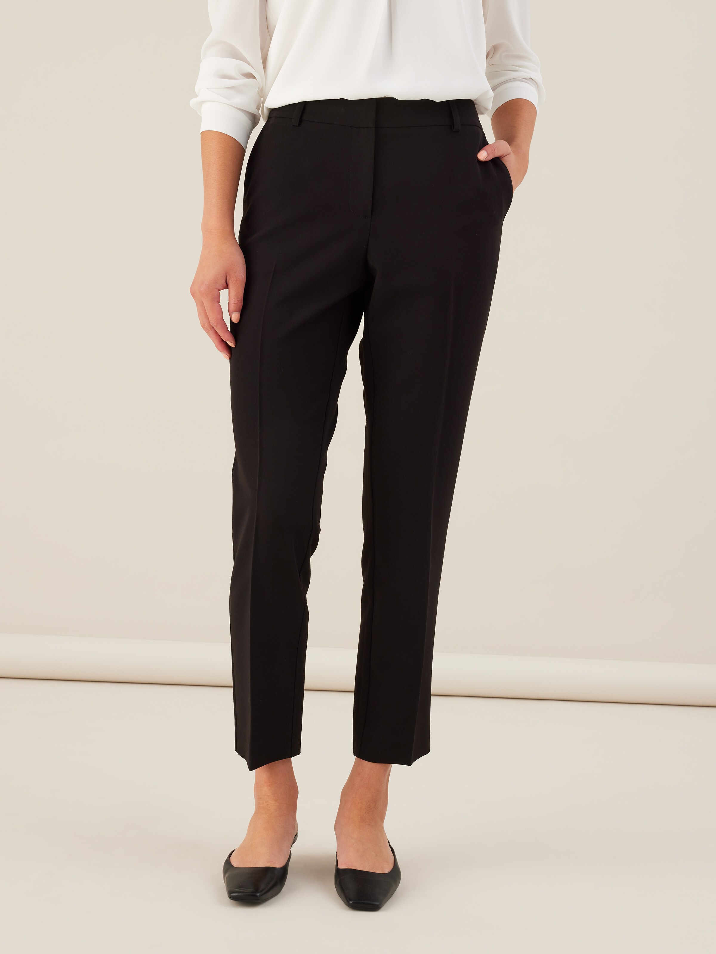 Slim Ankle Suit Pant