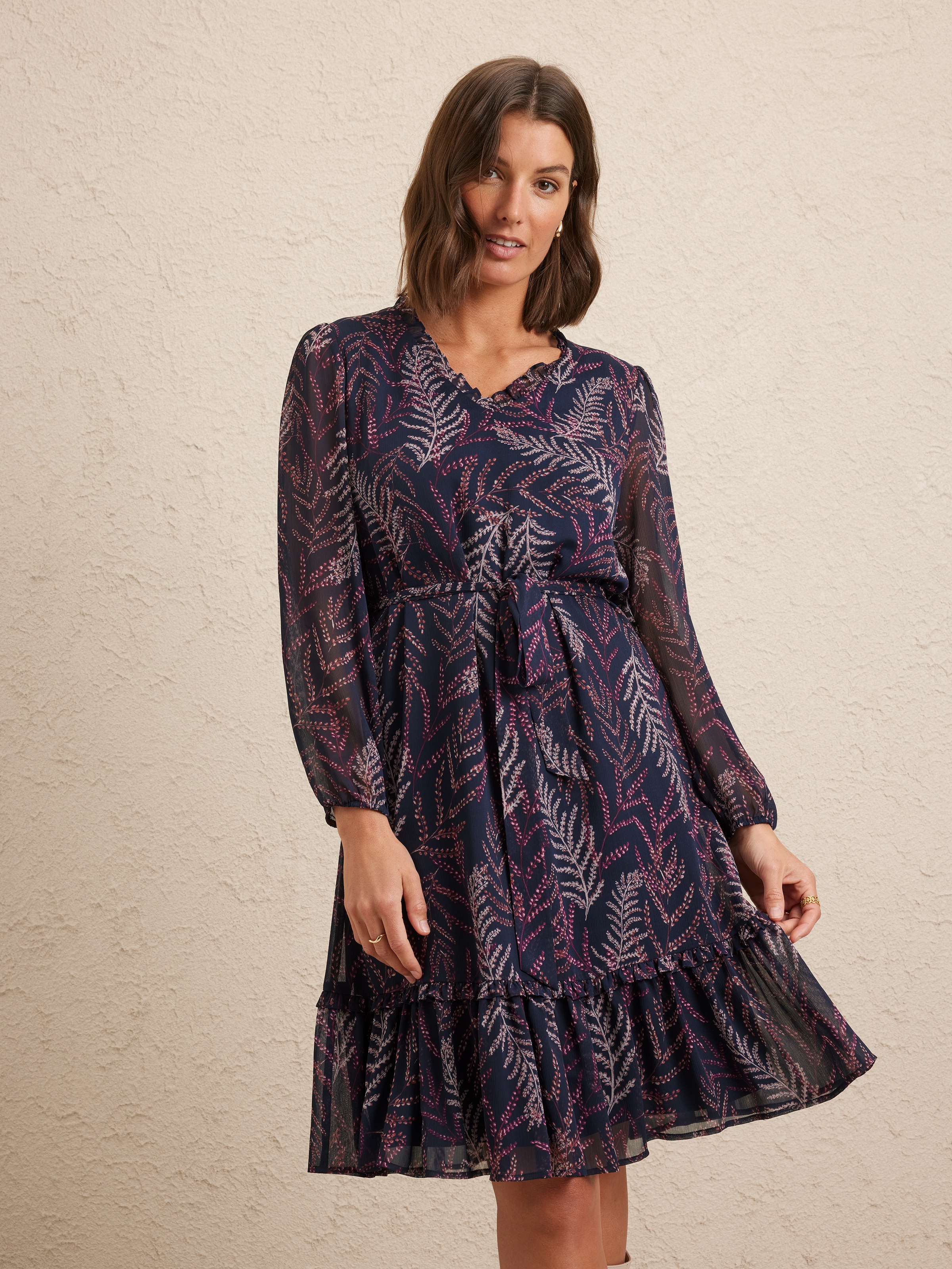 Ella Ruffle Tunic Dress