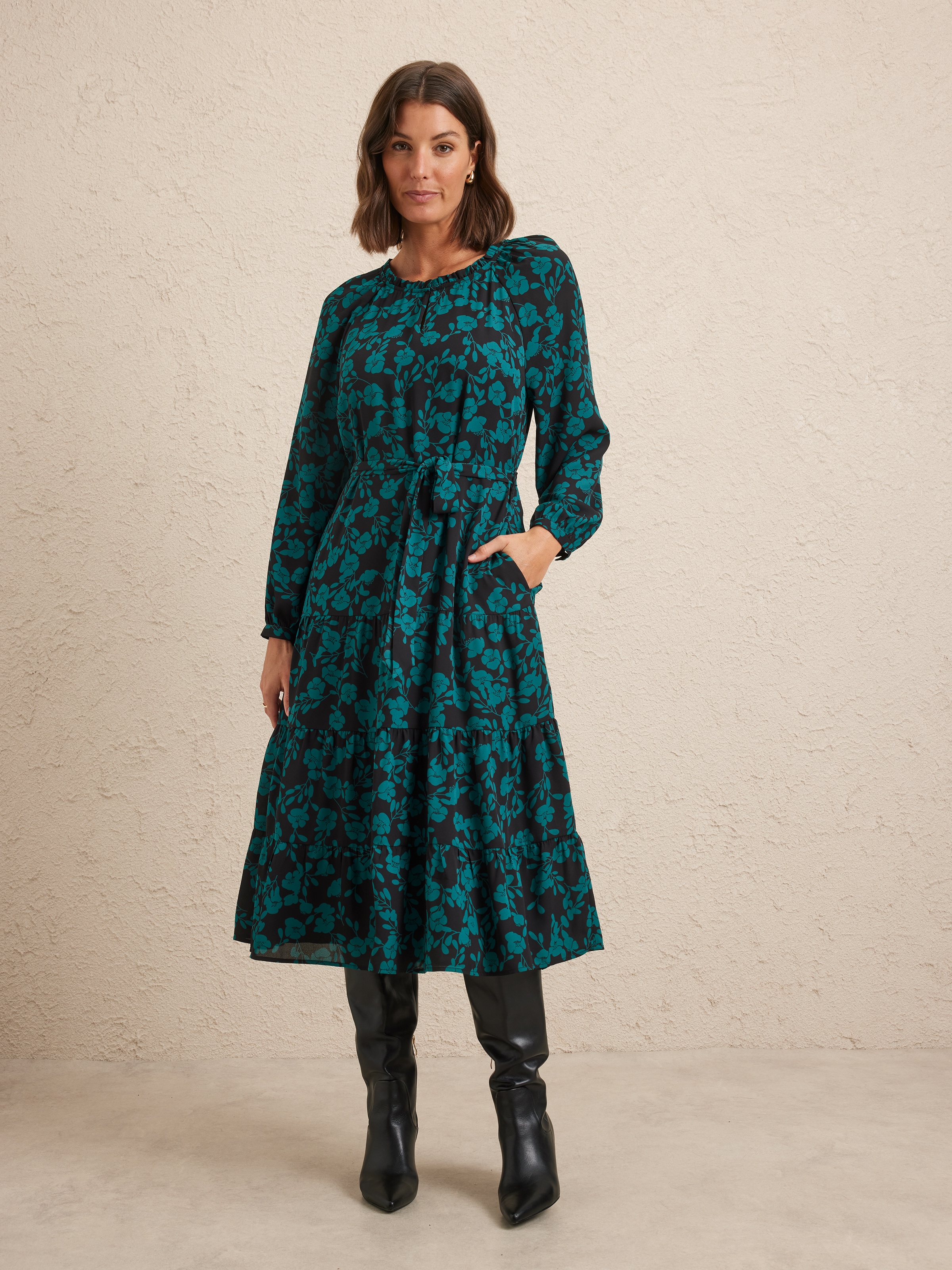 Eden Tiered Tunic Dress