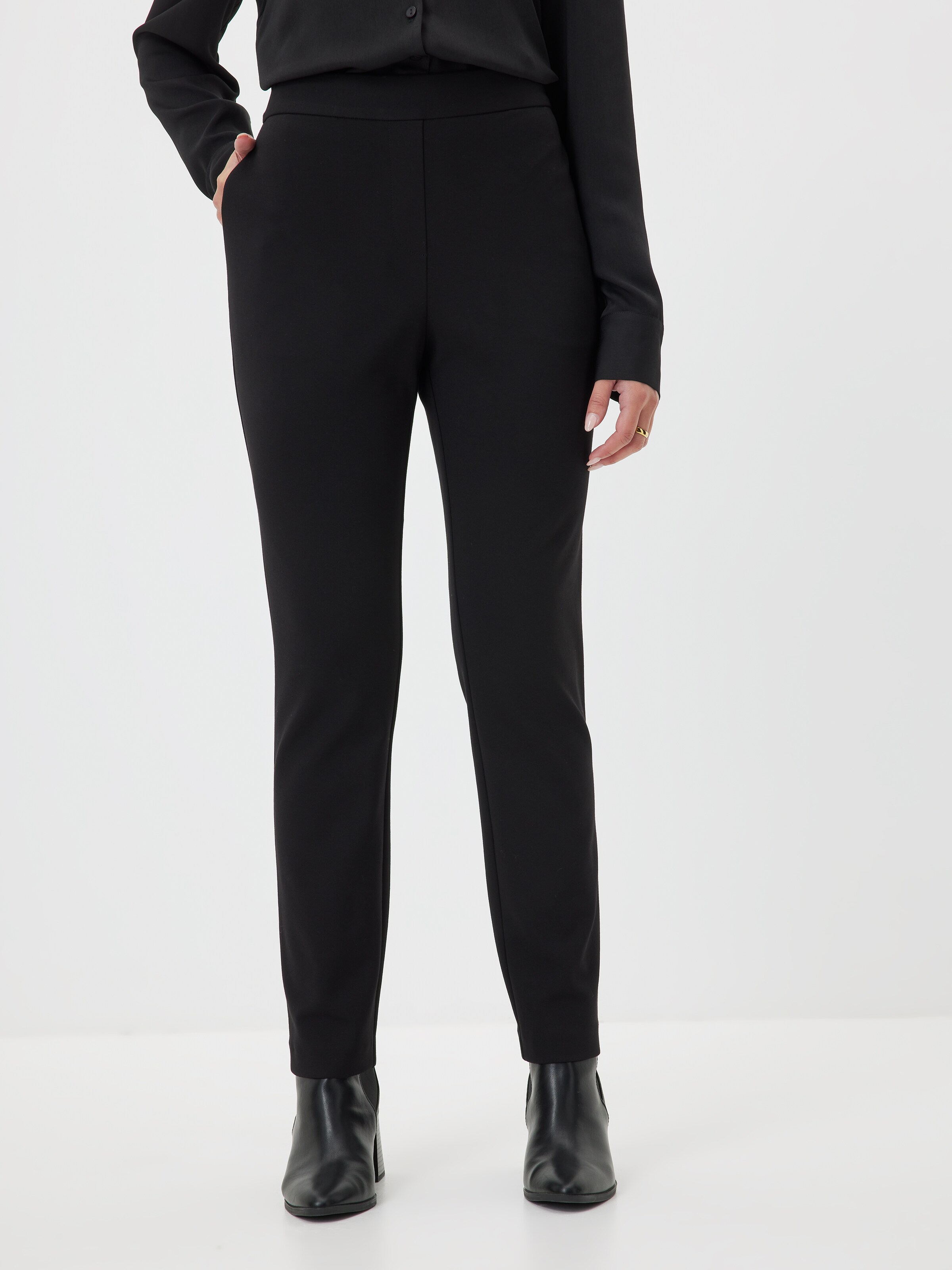 Ava Petite Slim Pull On Ponte Pant