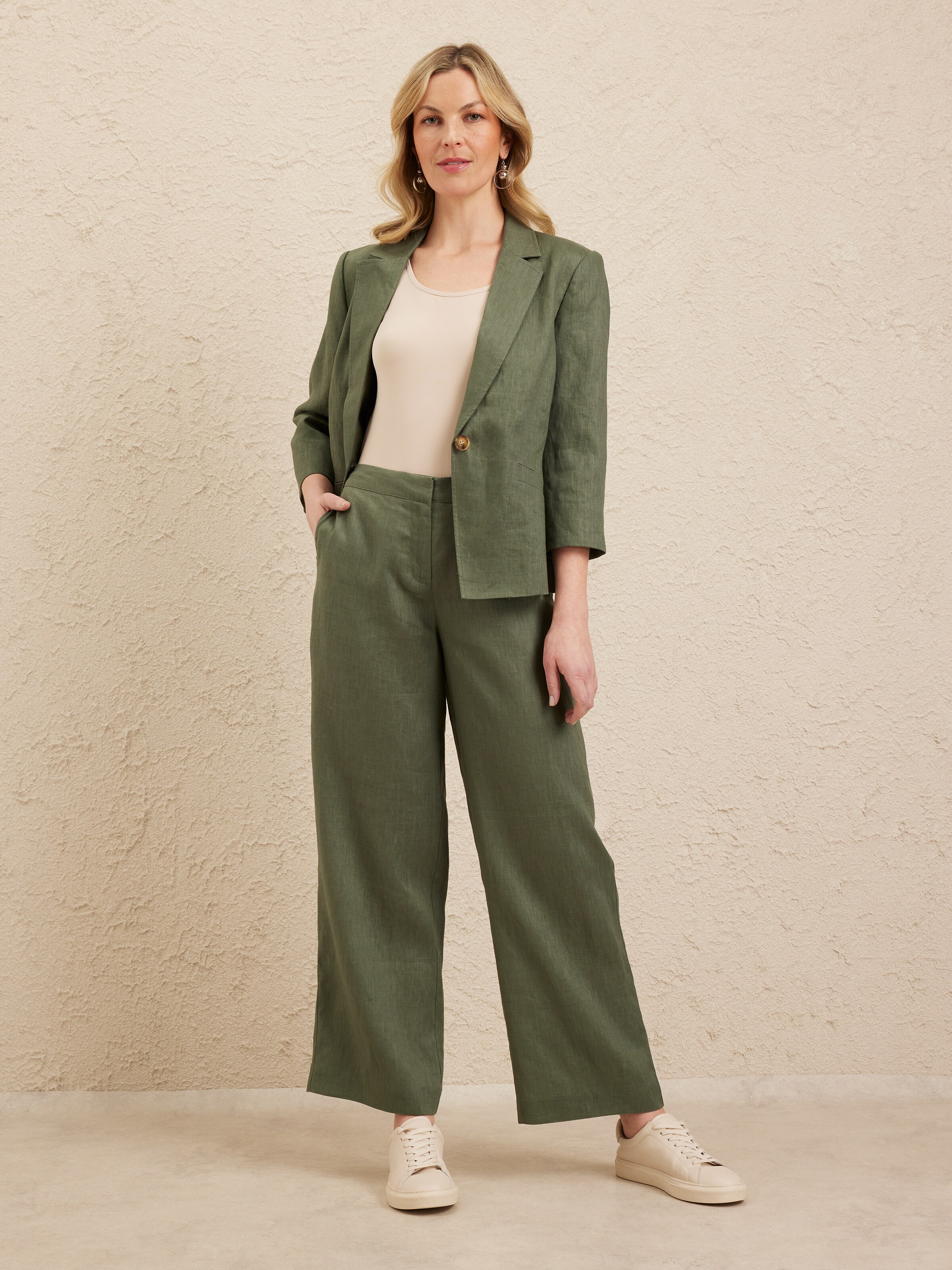 Full Length Linen Pant