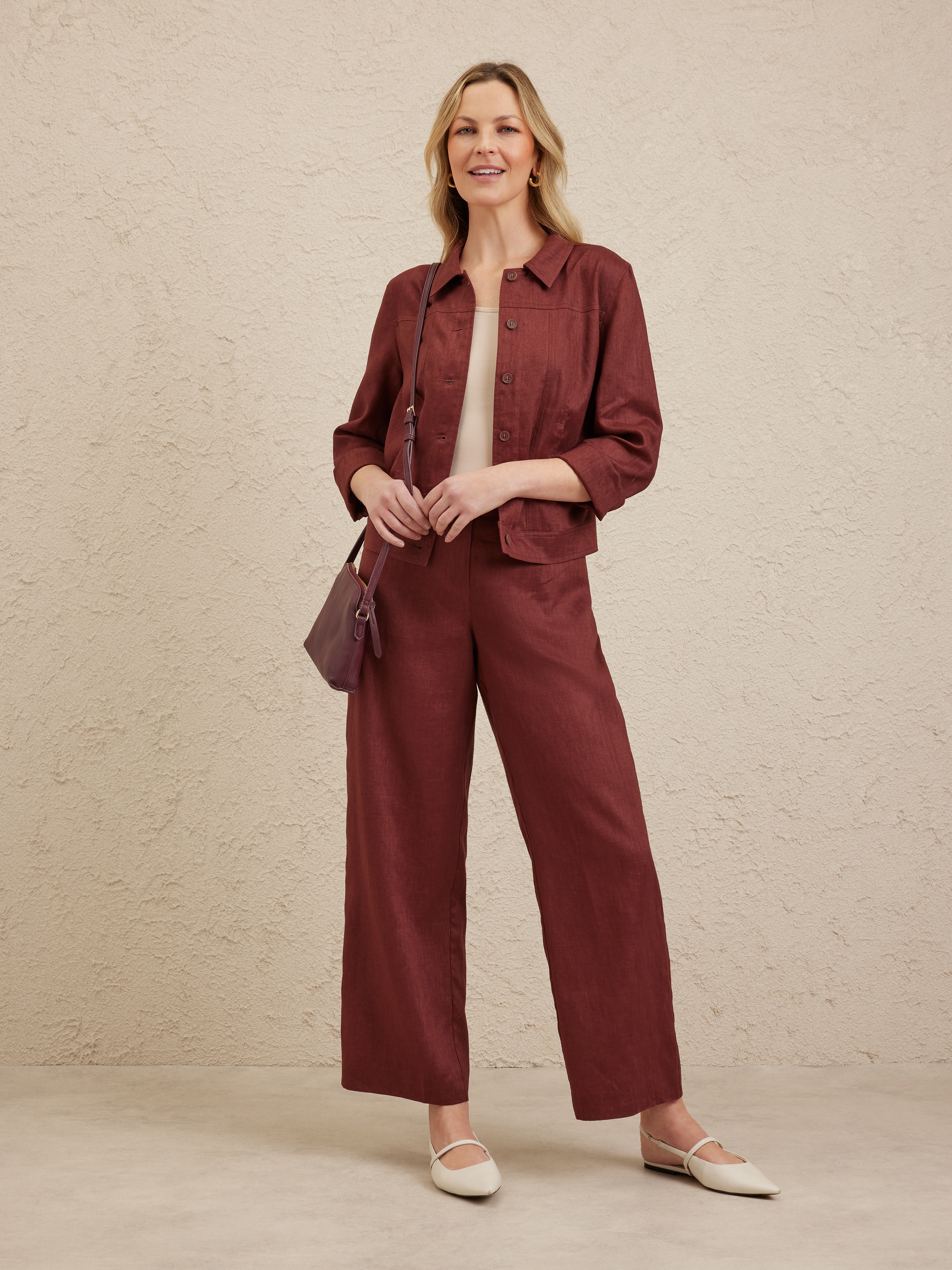 Full Length Linen Pant