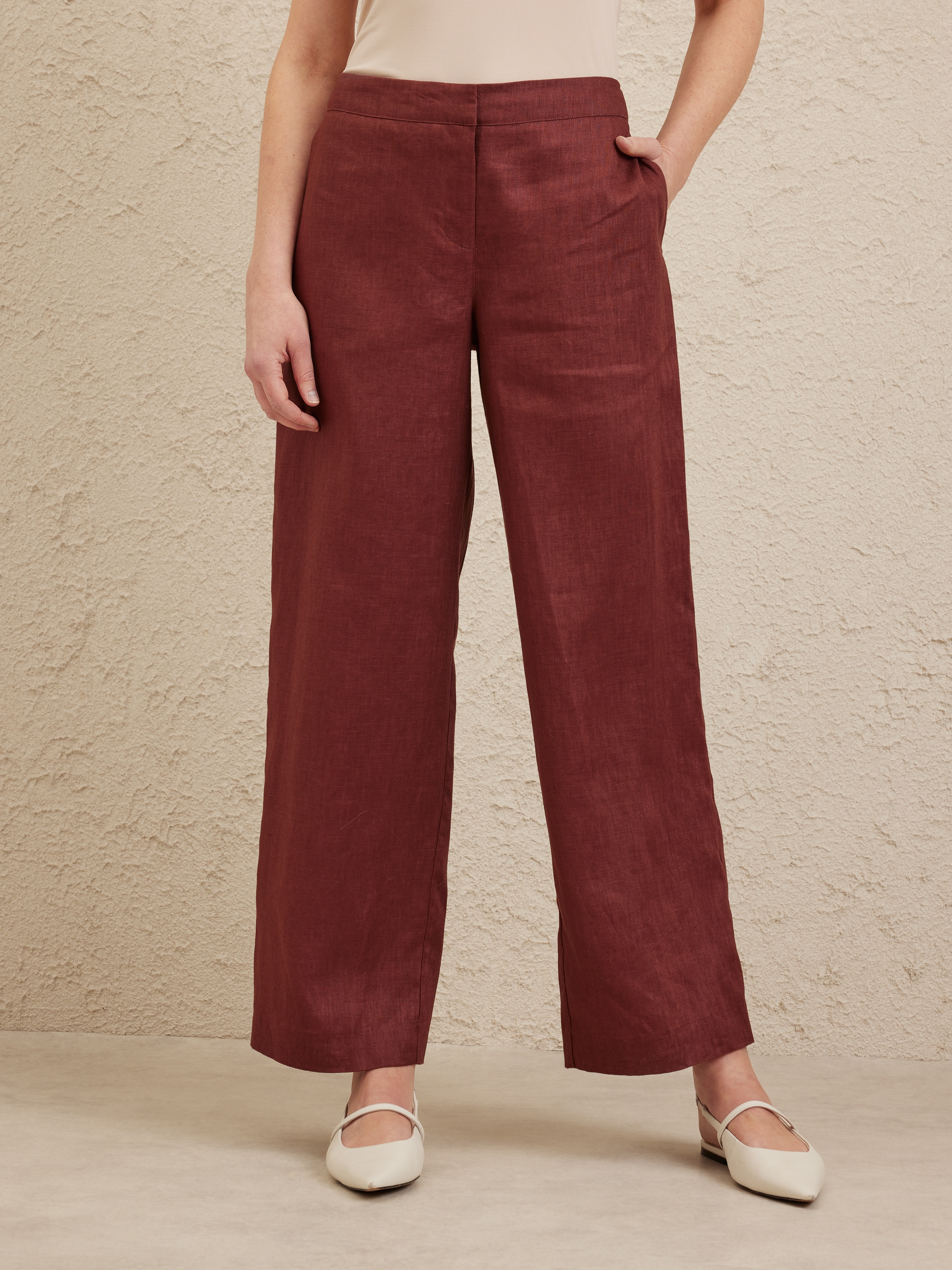 Full Length Linen Pant
