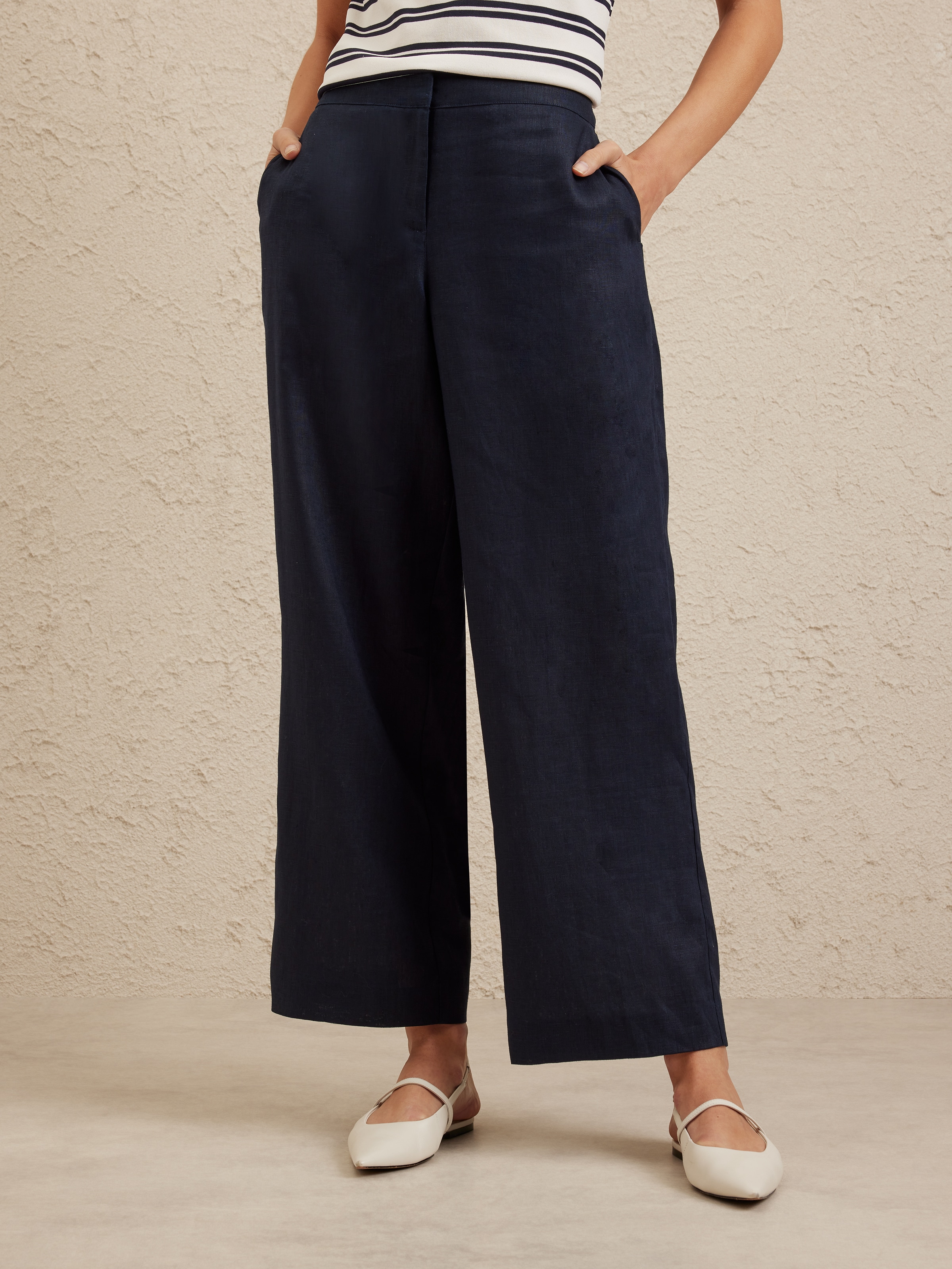 Full Length Linen Pant