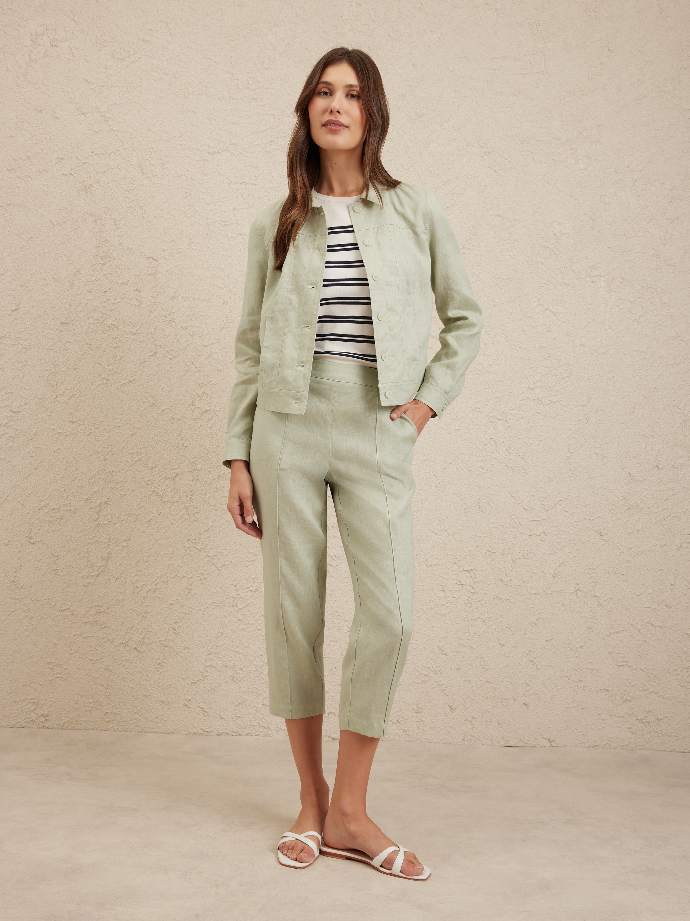 Nadia Linen Jacket