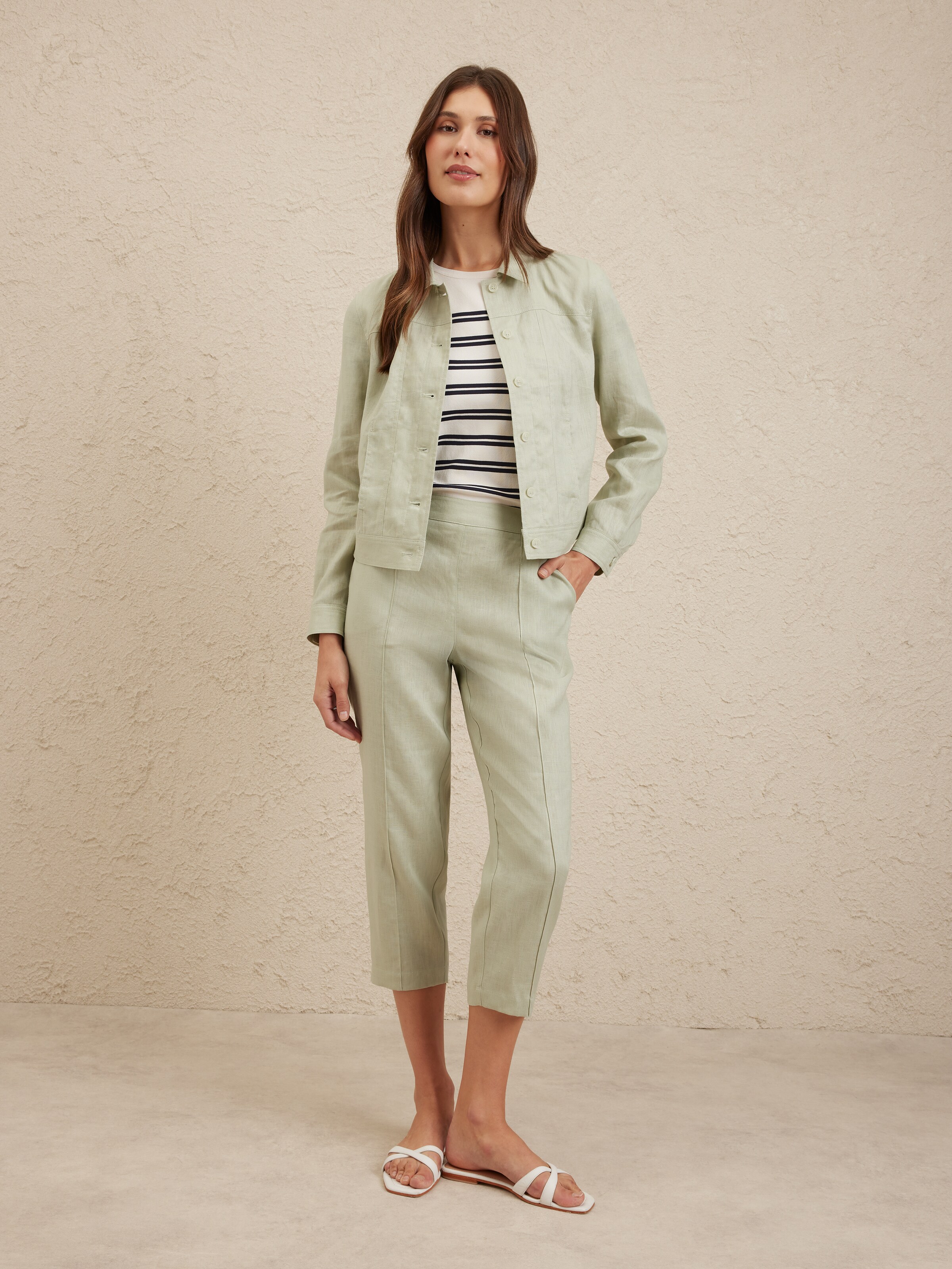 Nadia Linen Jacket