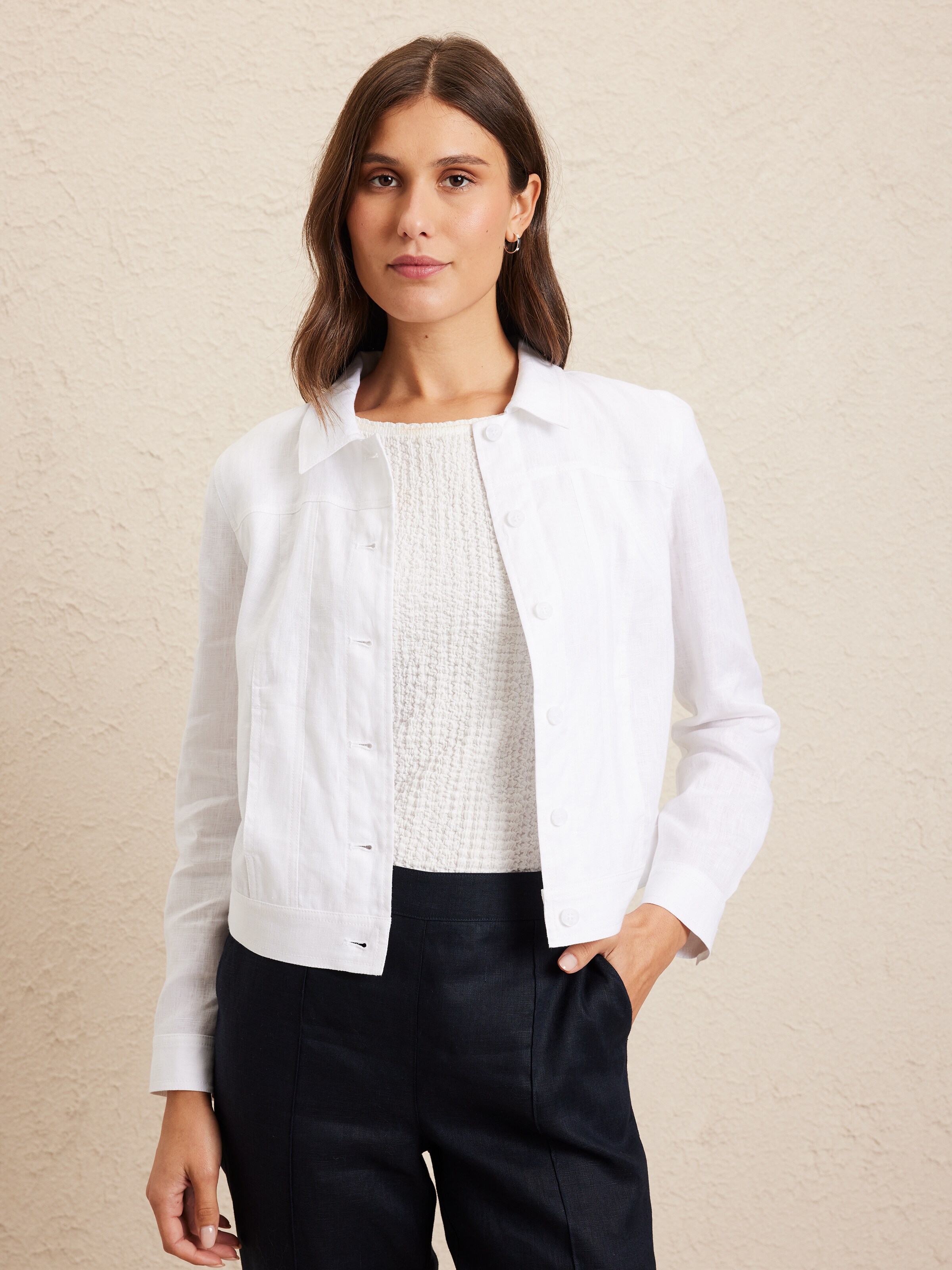 Nadia Linen Jacket