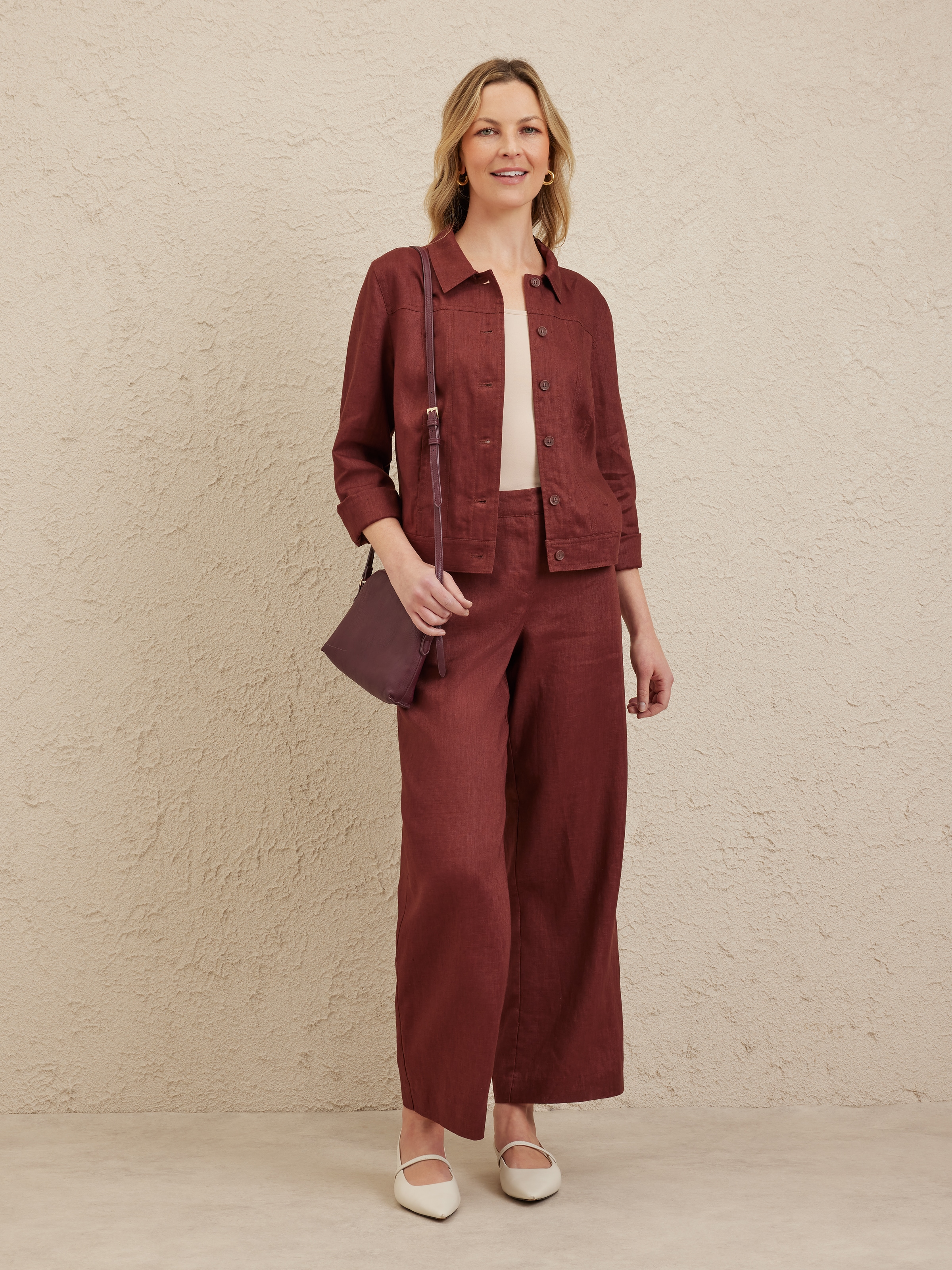 Nadia Linen Jacket