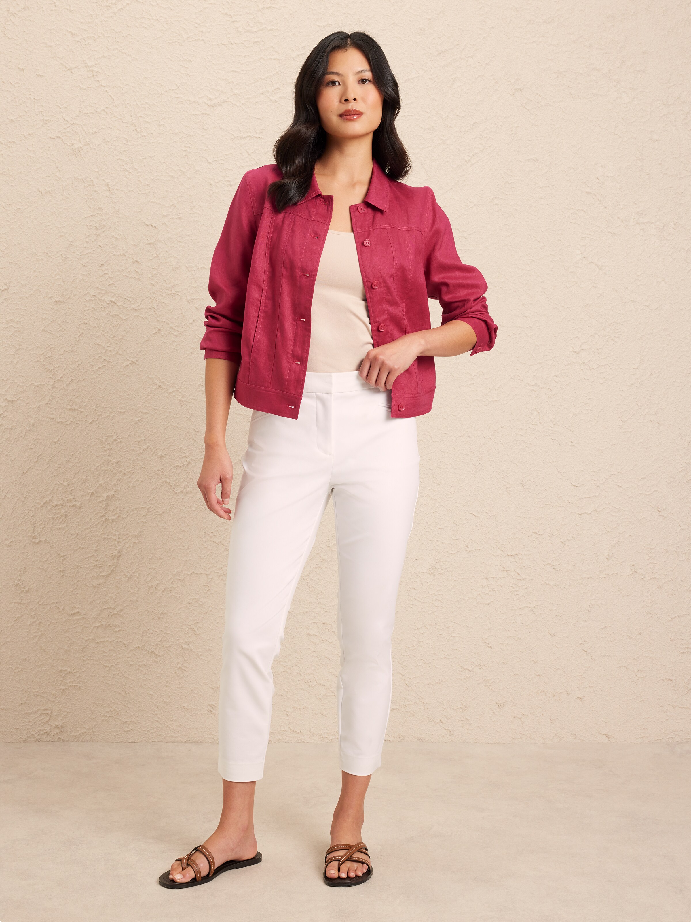 Nadia Linen Jacket