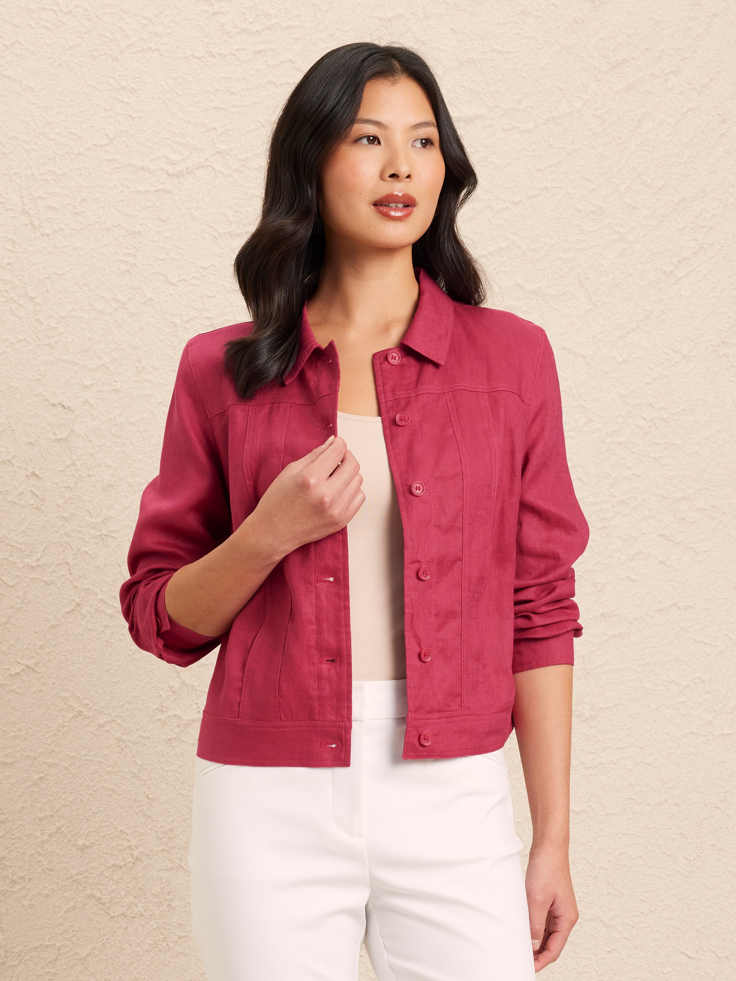 Nadia Linen Jacket