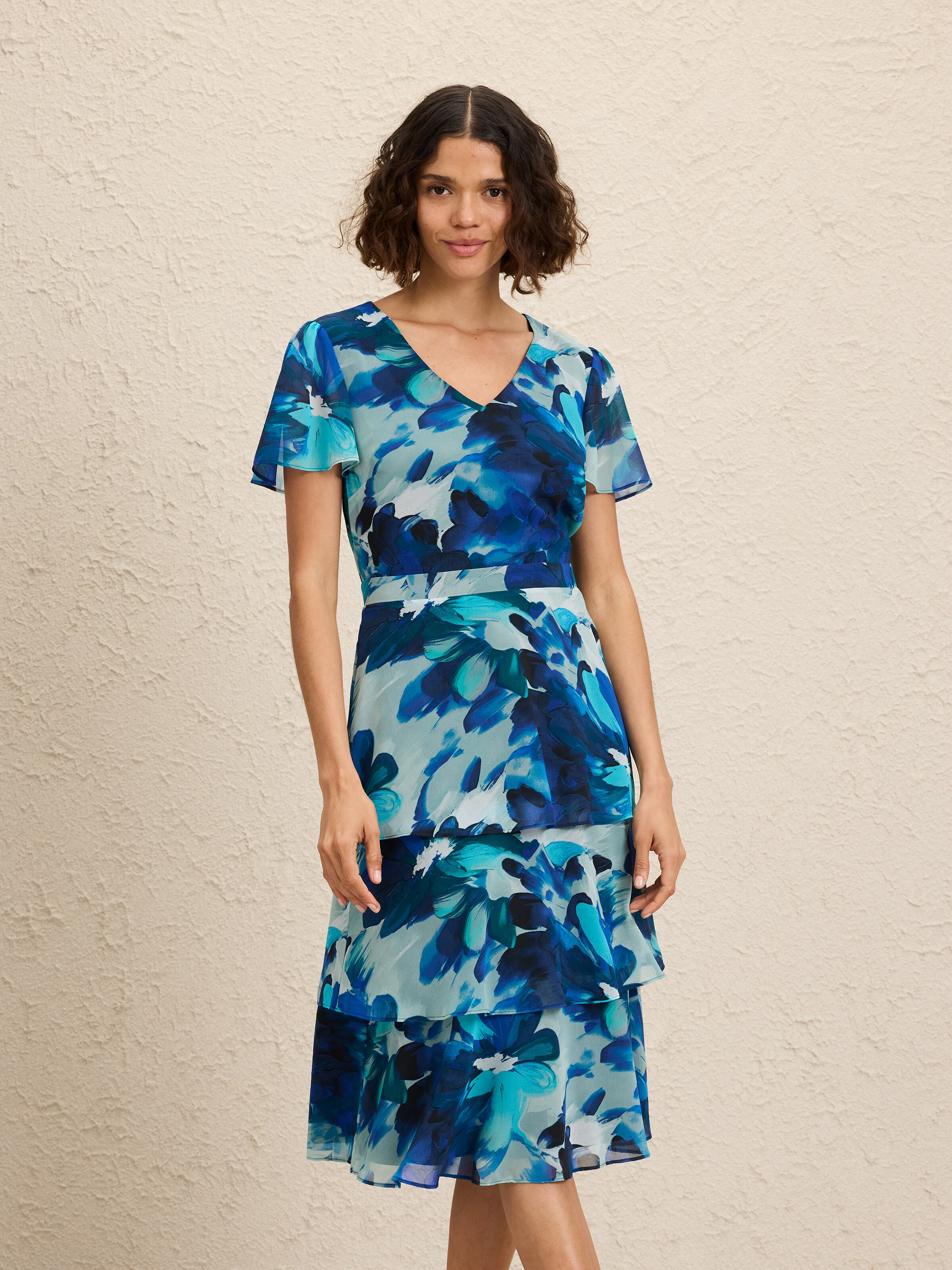 Teresa Tiered Midi Dress