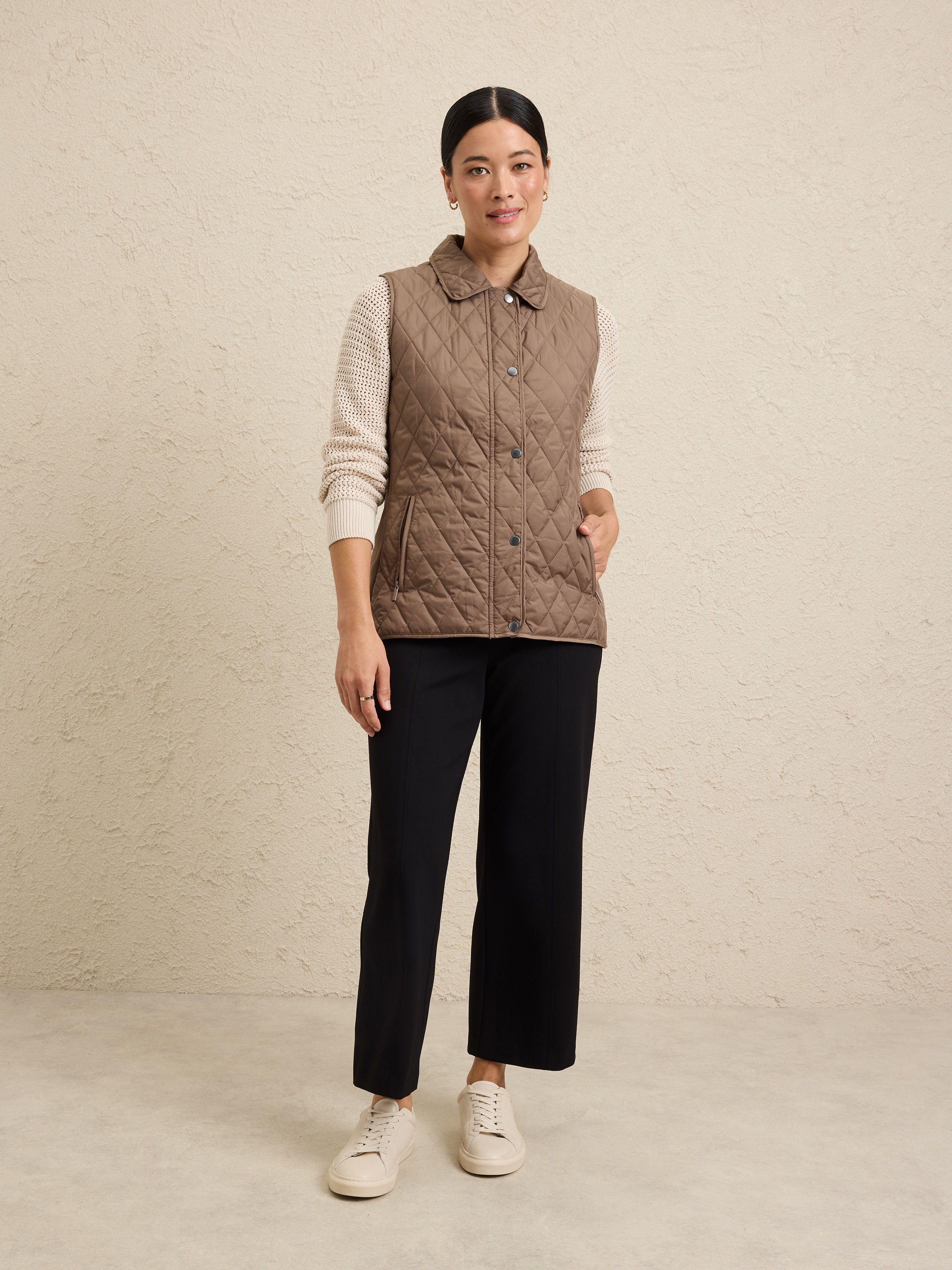 Quilted Lightweight Vest
