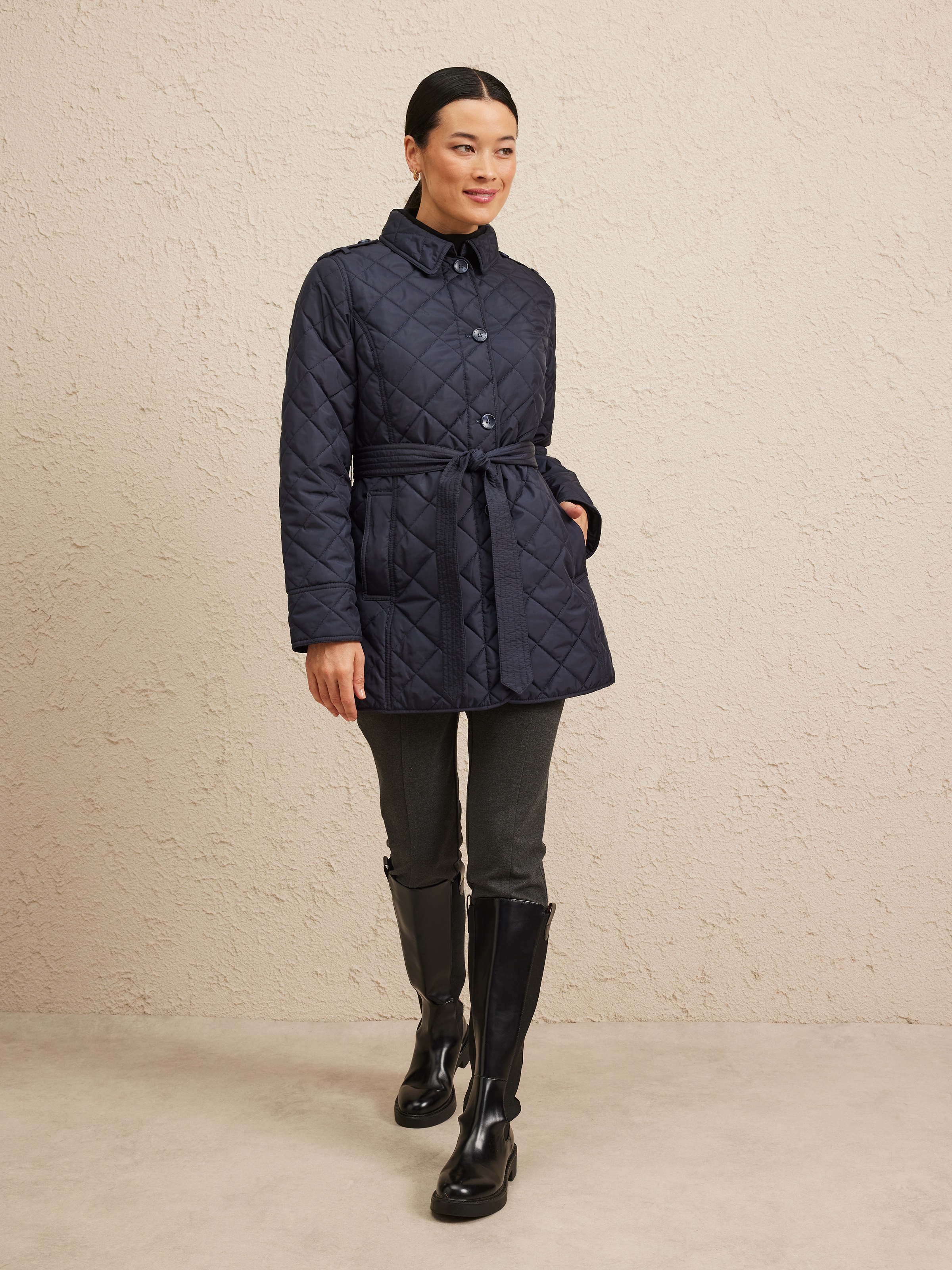 Quilted Trench