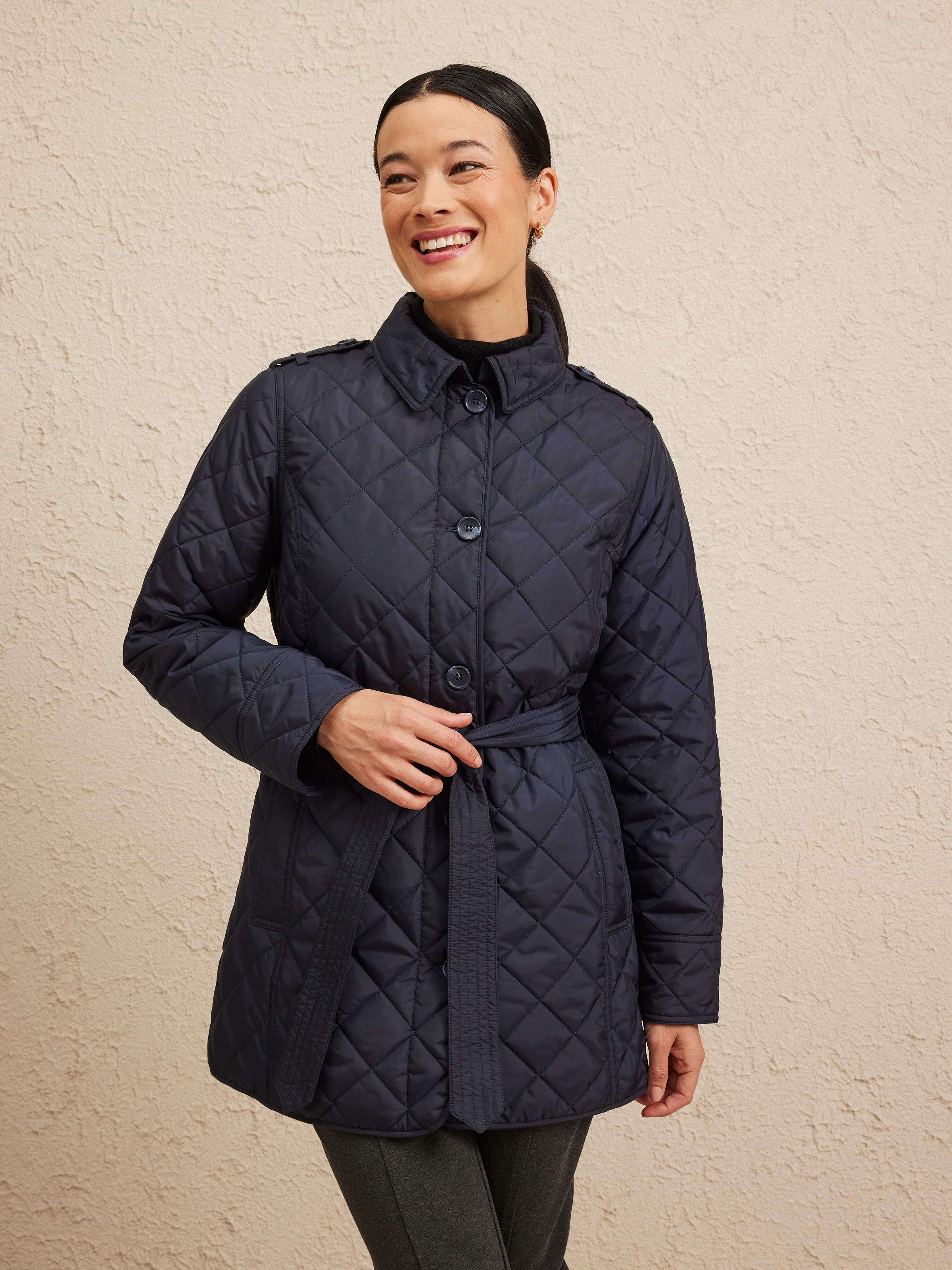 Quilted Trench