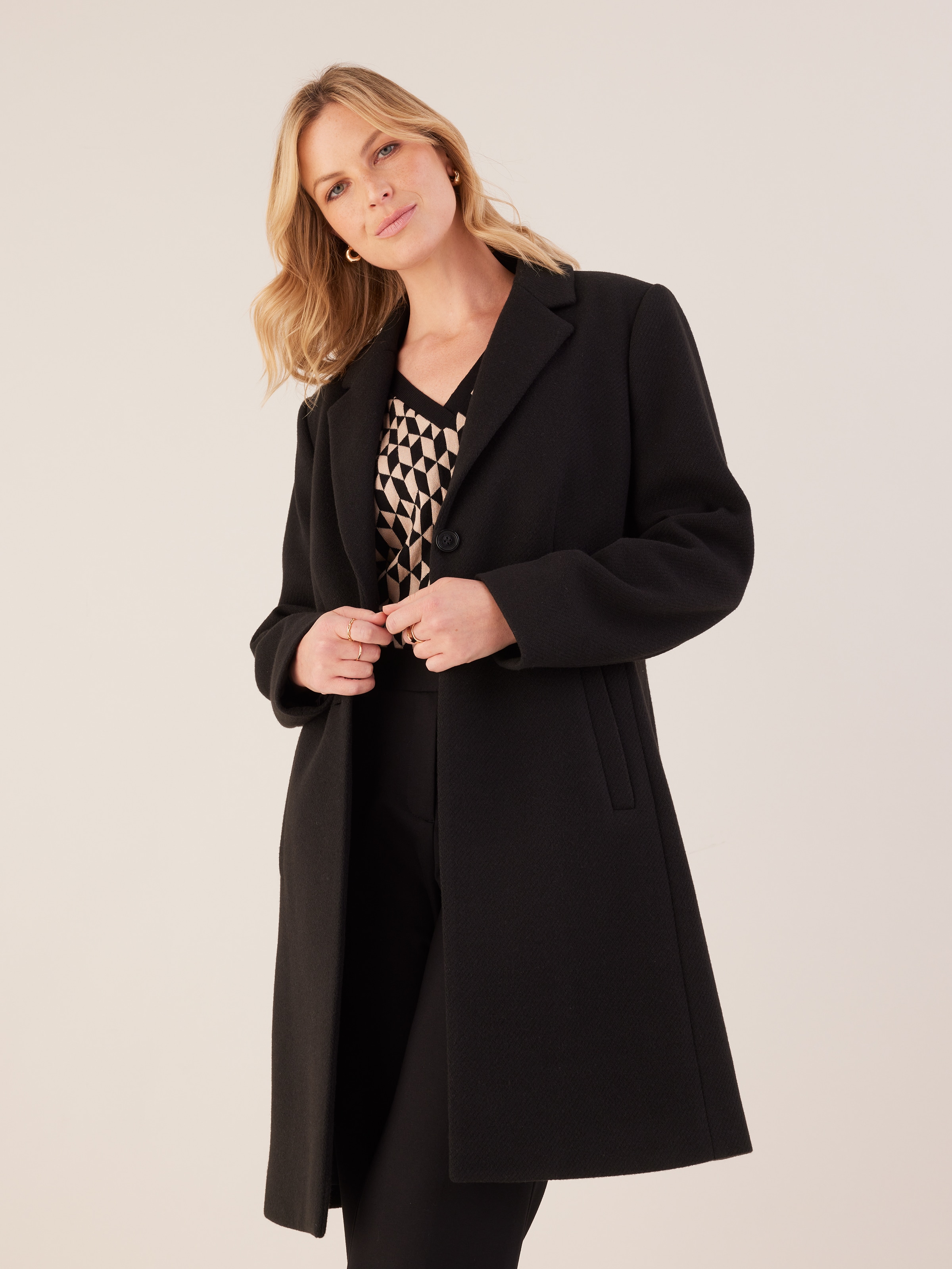 Black 2024 coat nz