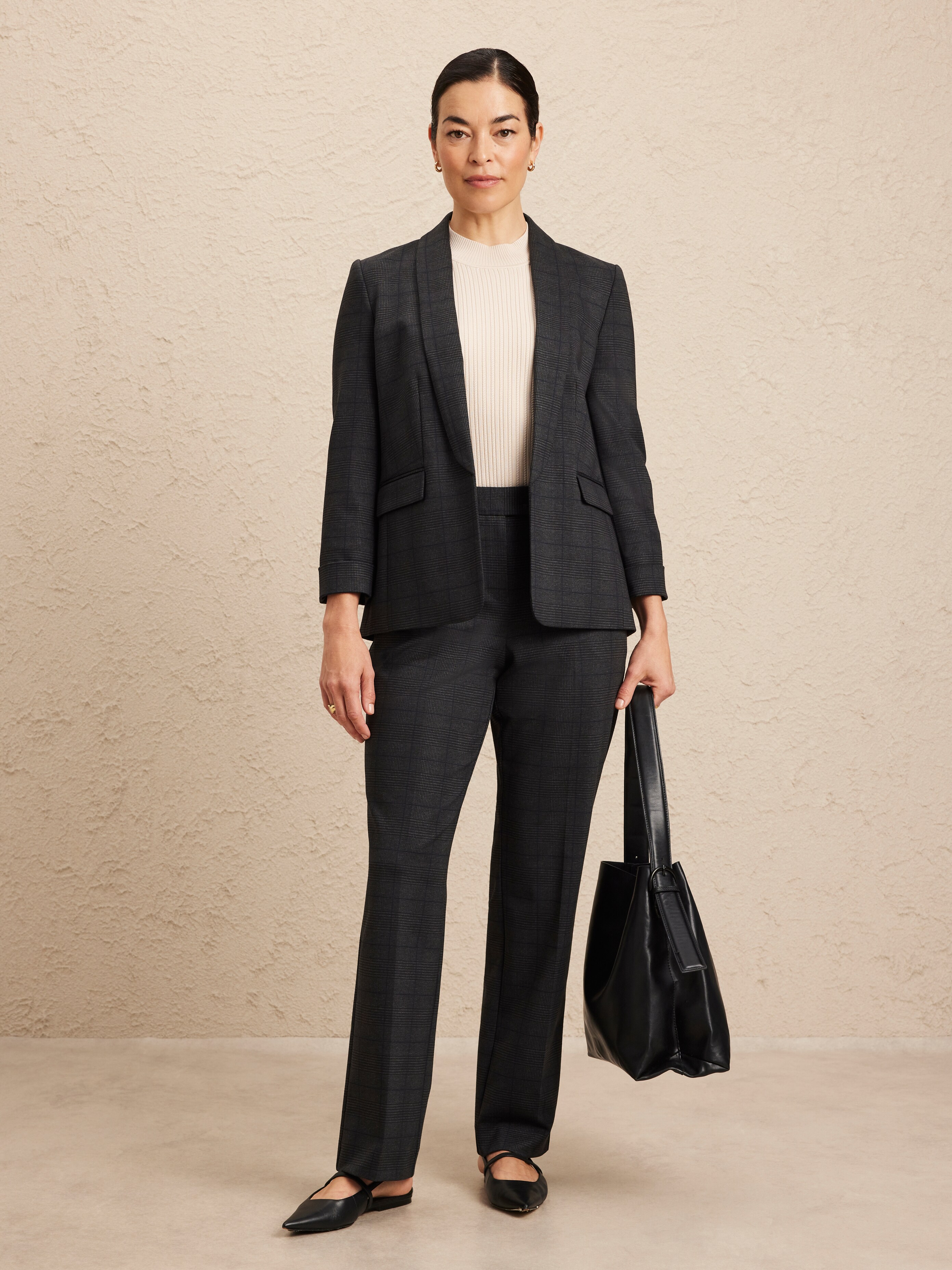 Delany Ponte Long Blazer