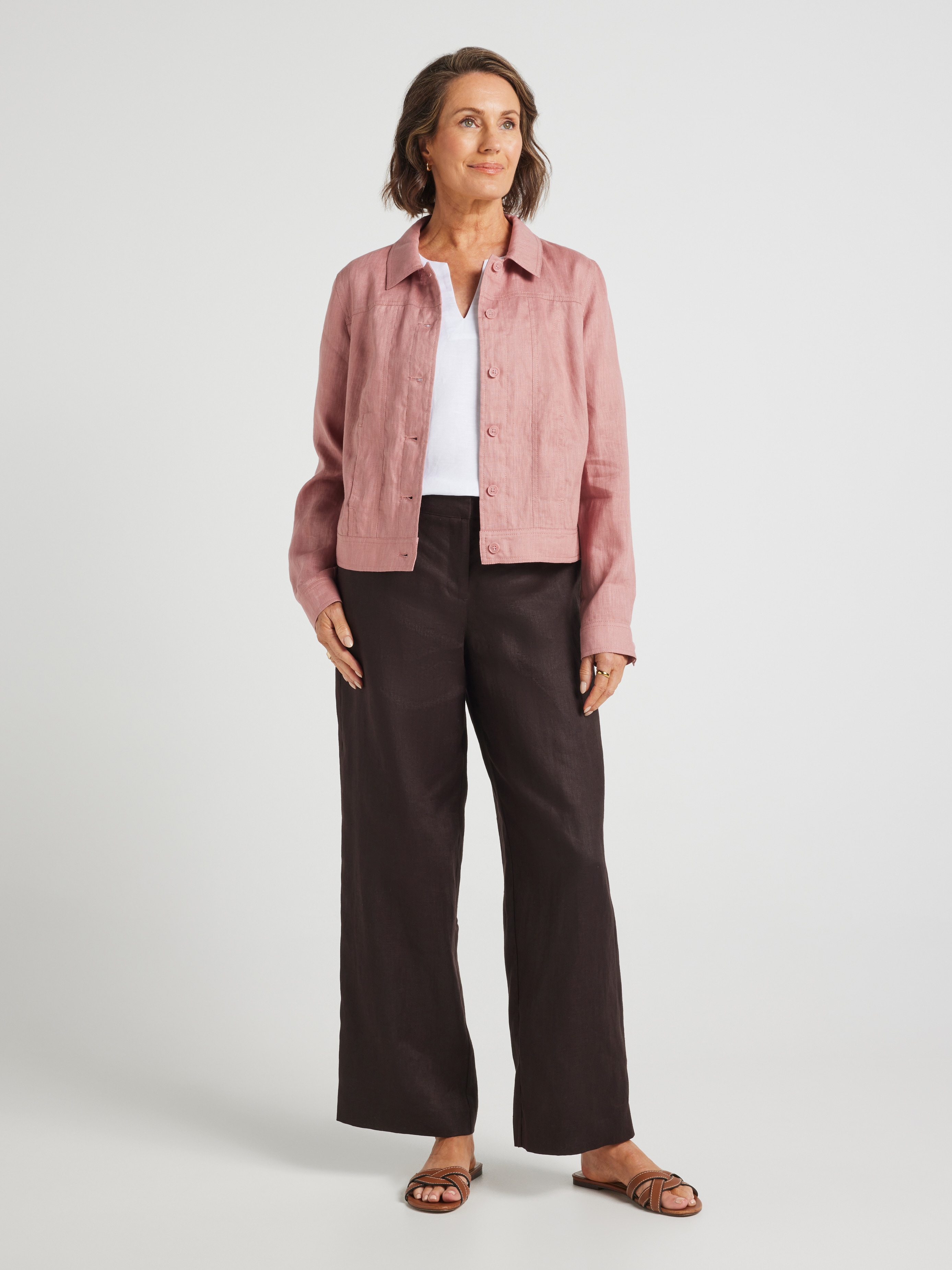 Nadia Linen Jacket
