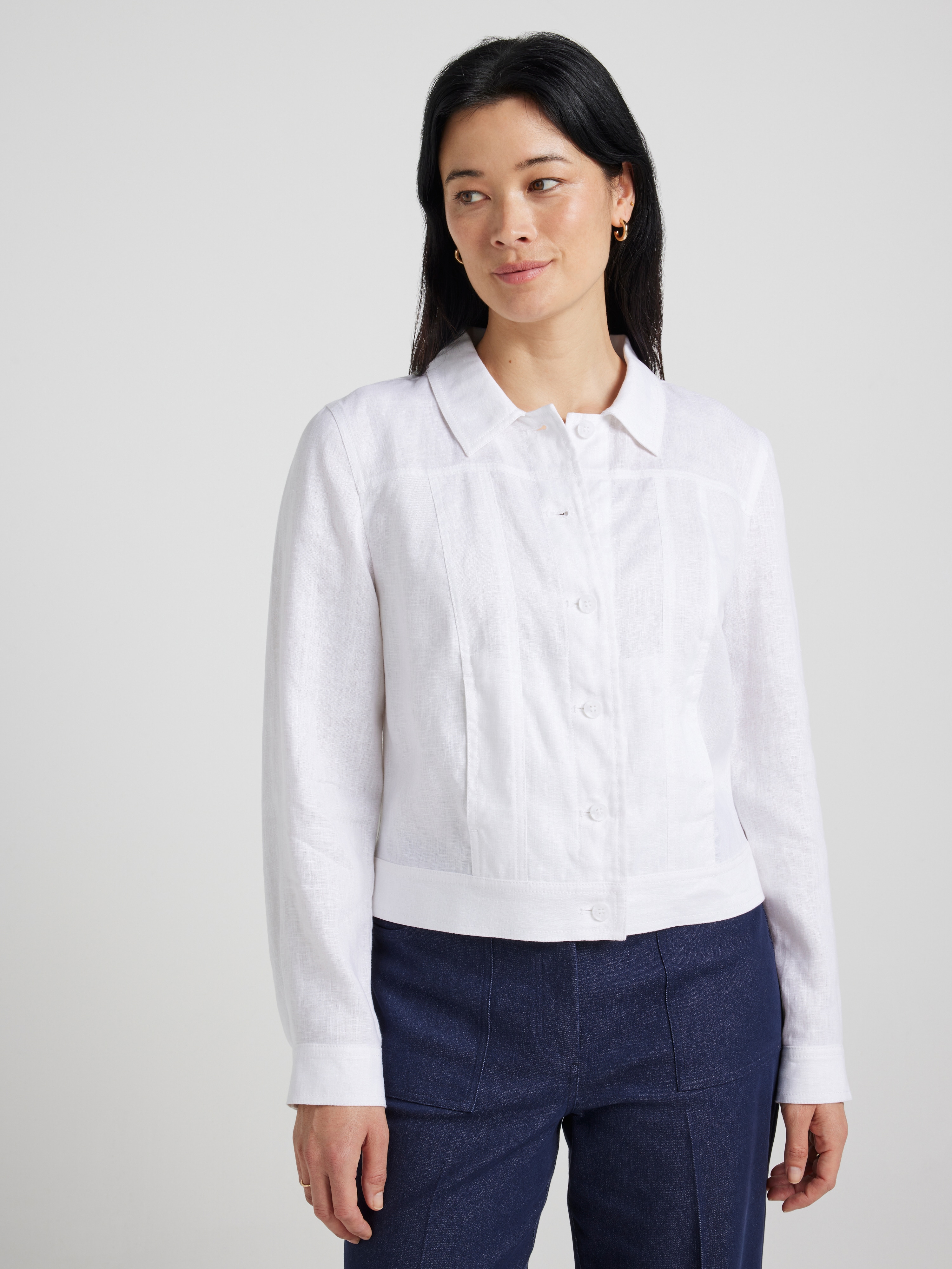 Nadia Linen Jacket