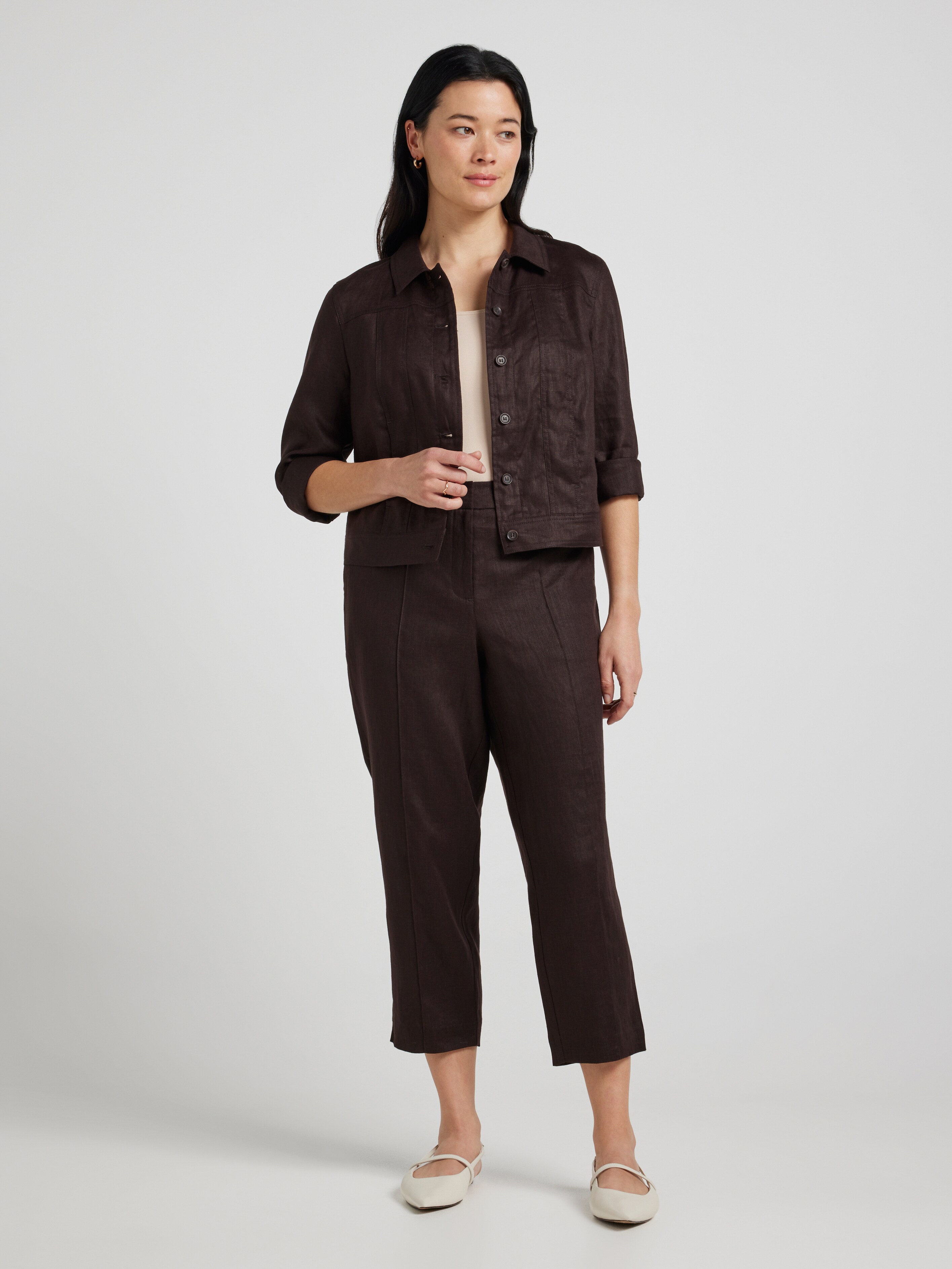 Nadia Linen Jacket