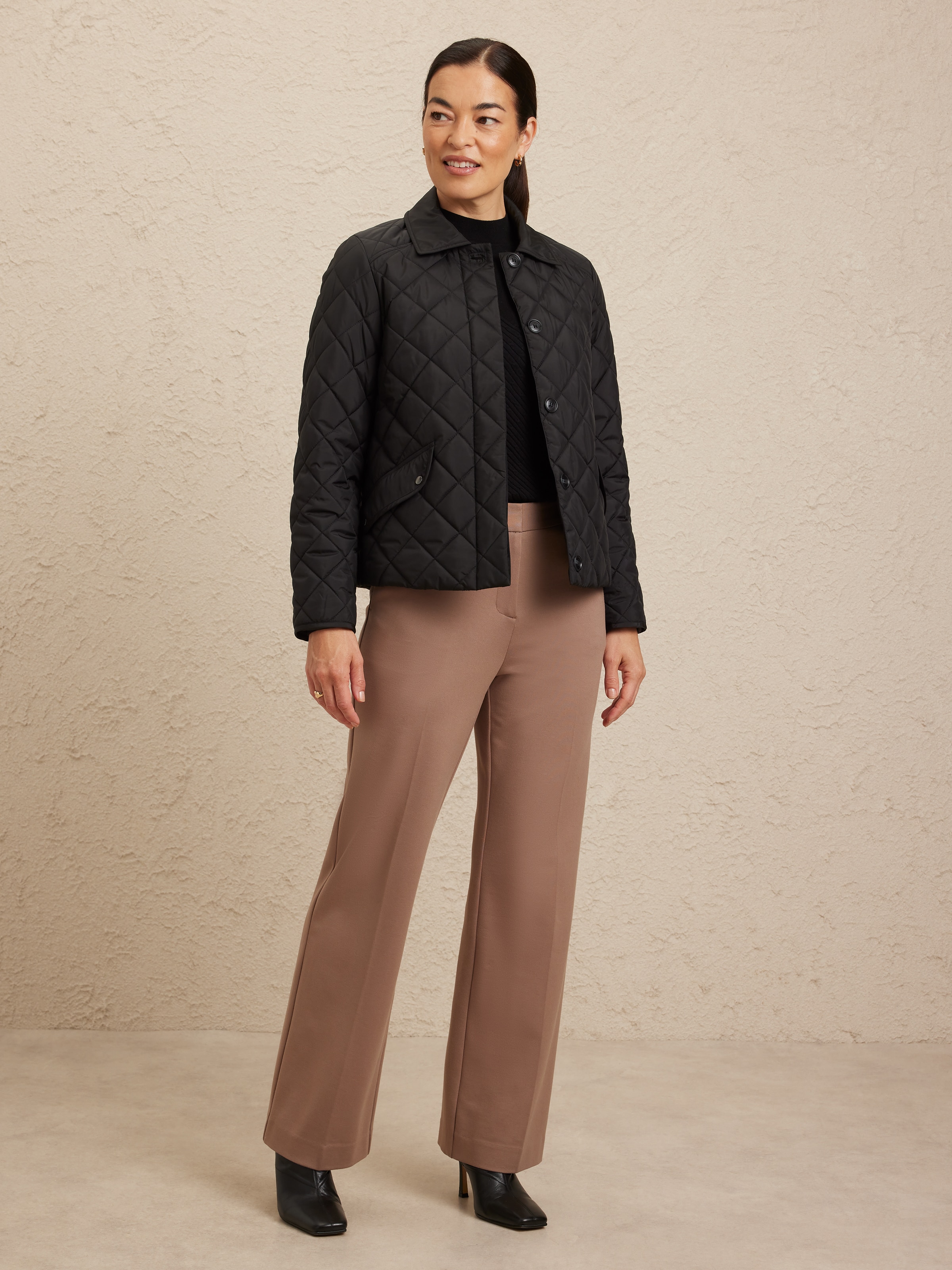 Abby Short Quilted Jacket