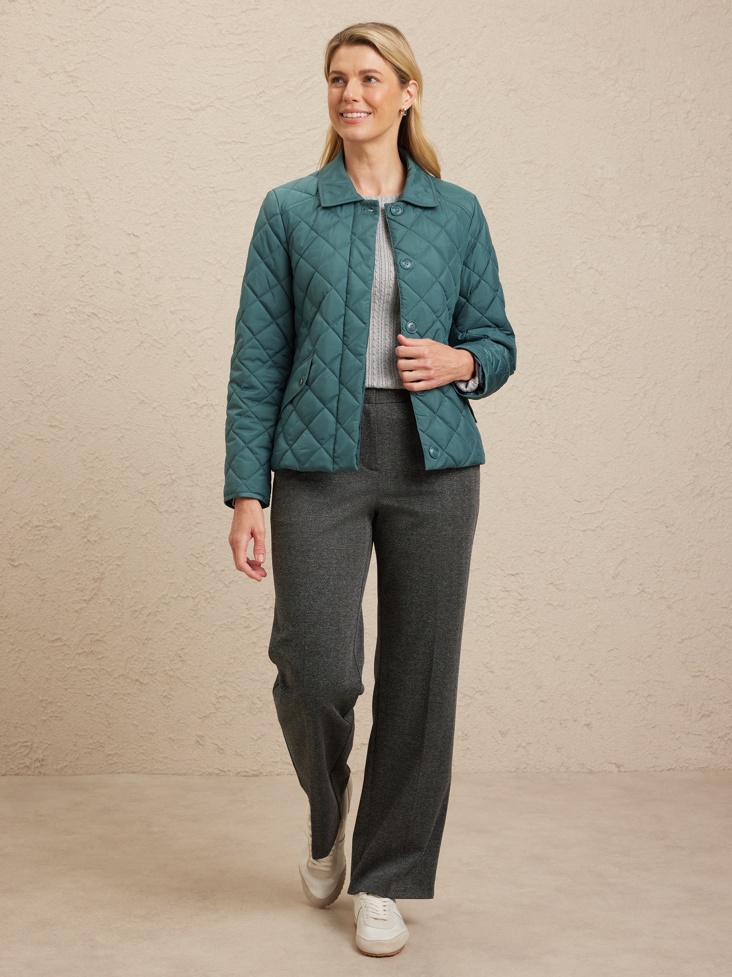 Abby Short Quilted Jacket