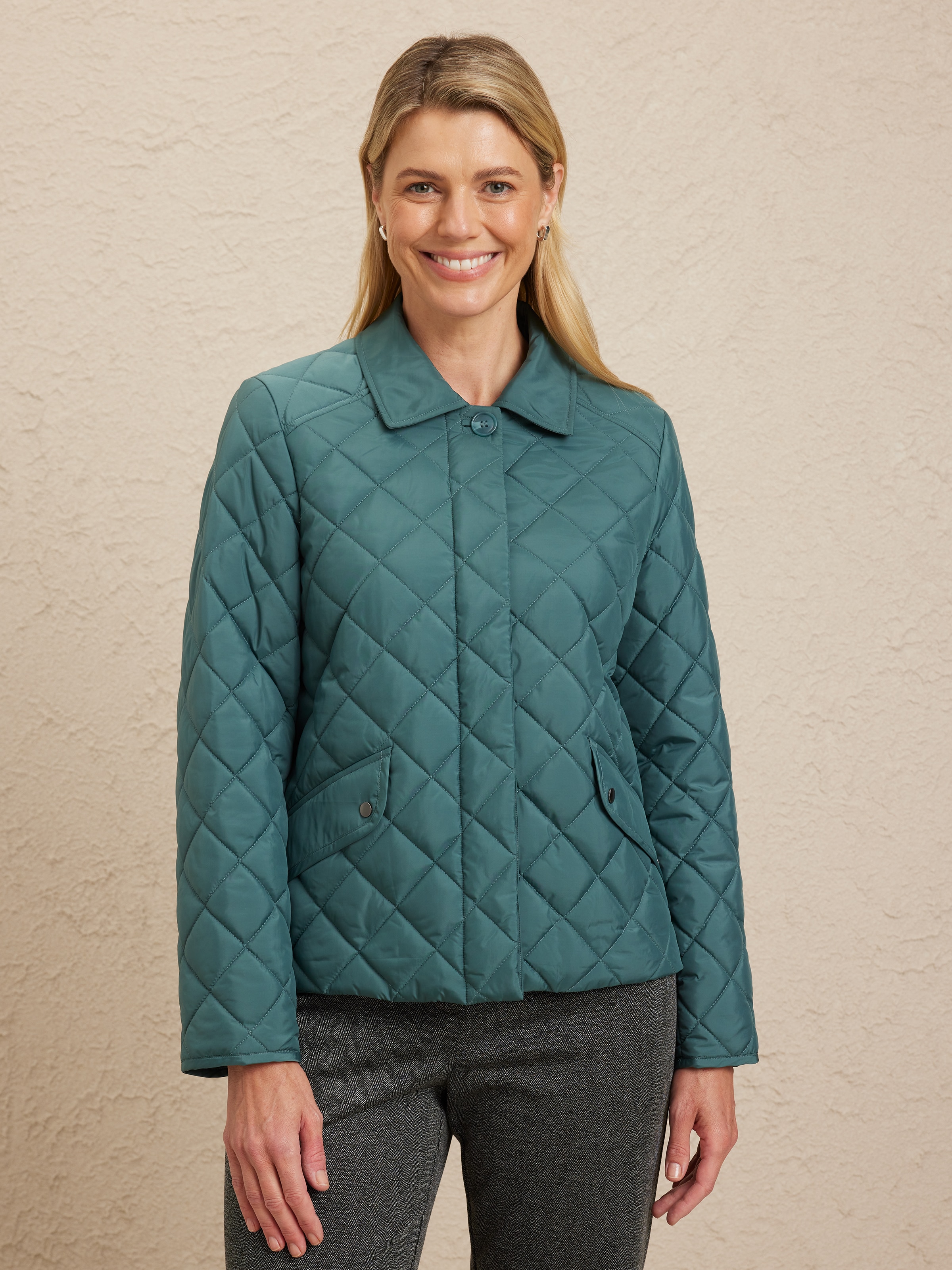 Abby Short Quilted Jacket