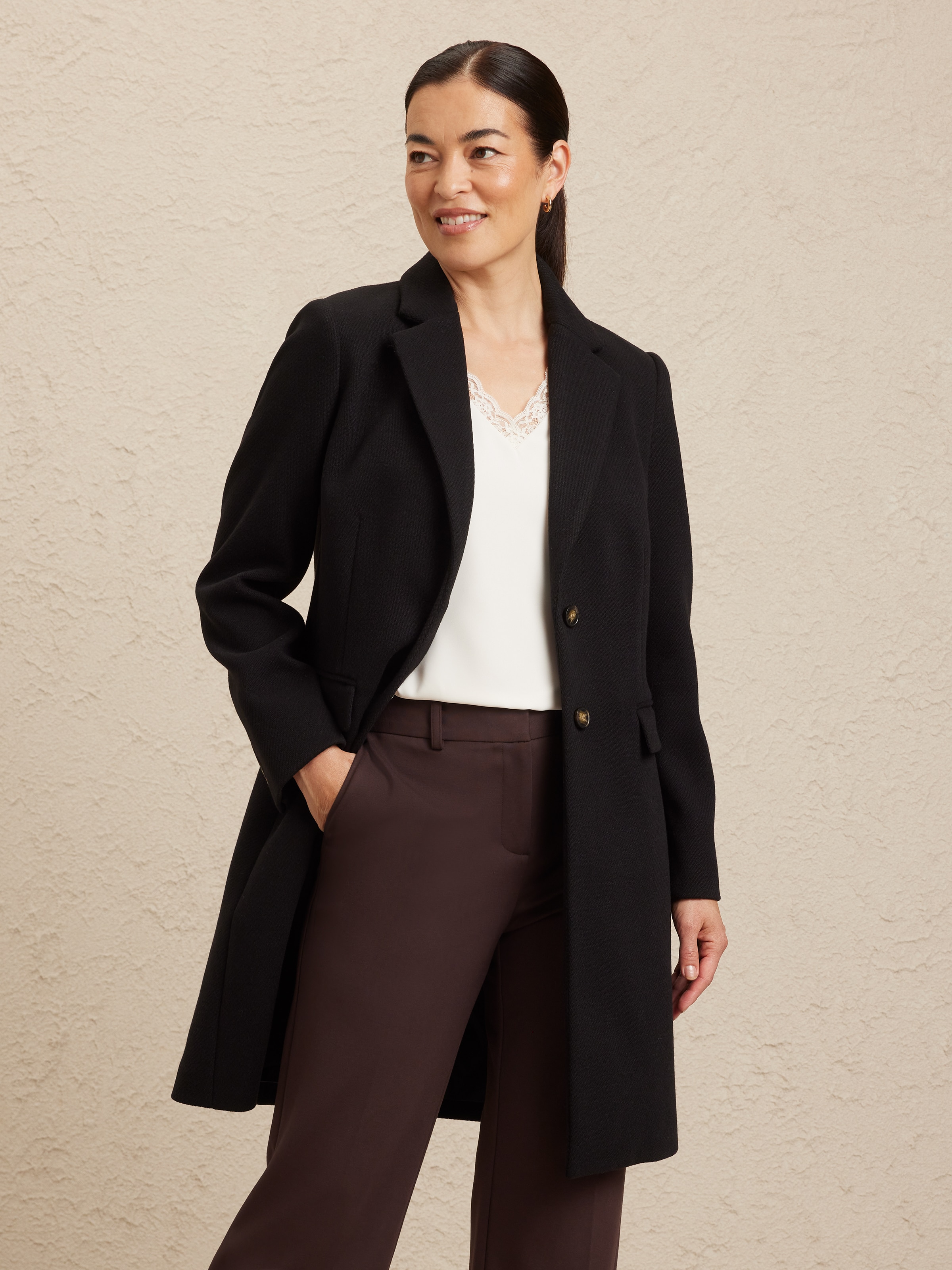 Eva Single Breasted Coat