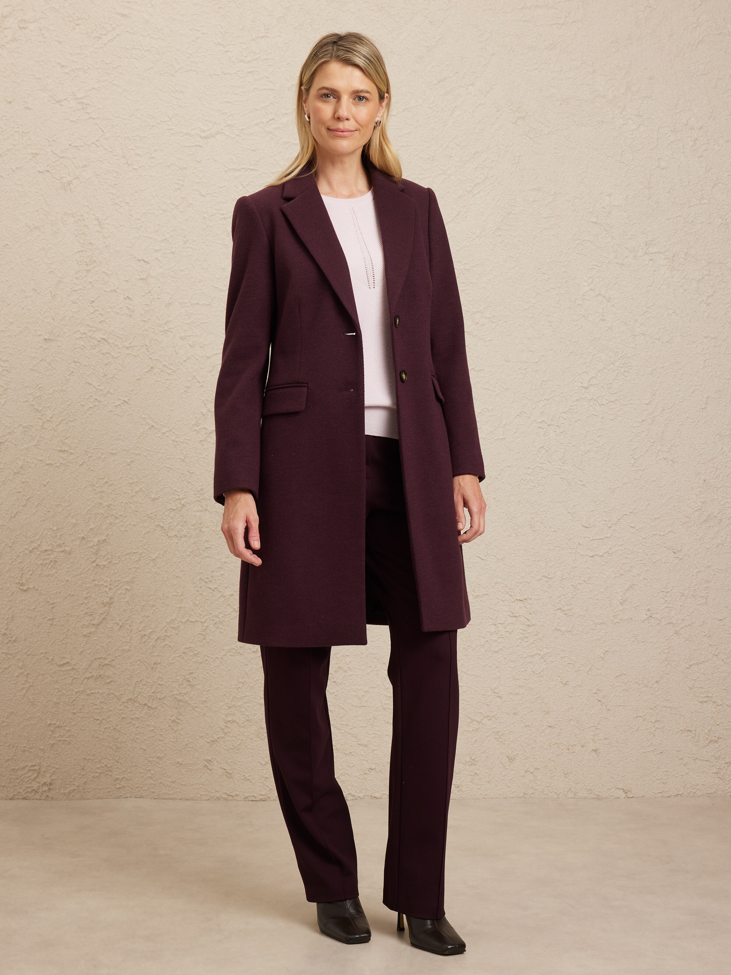 Eva Single Breasted Coat