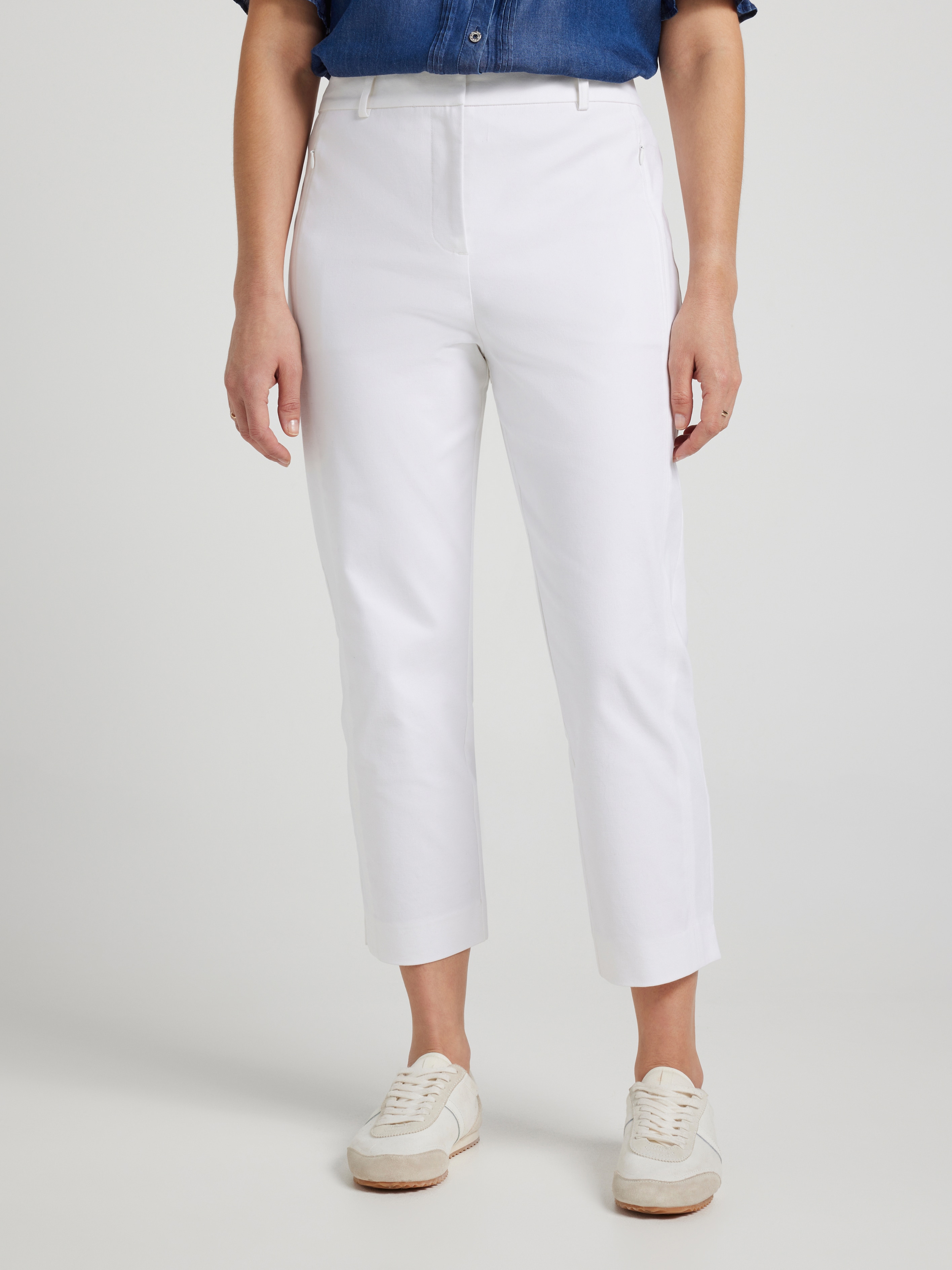 Camille Oxford Capri Pant