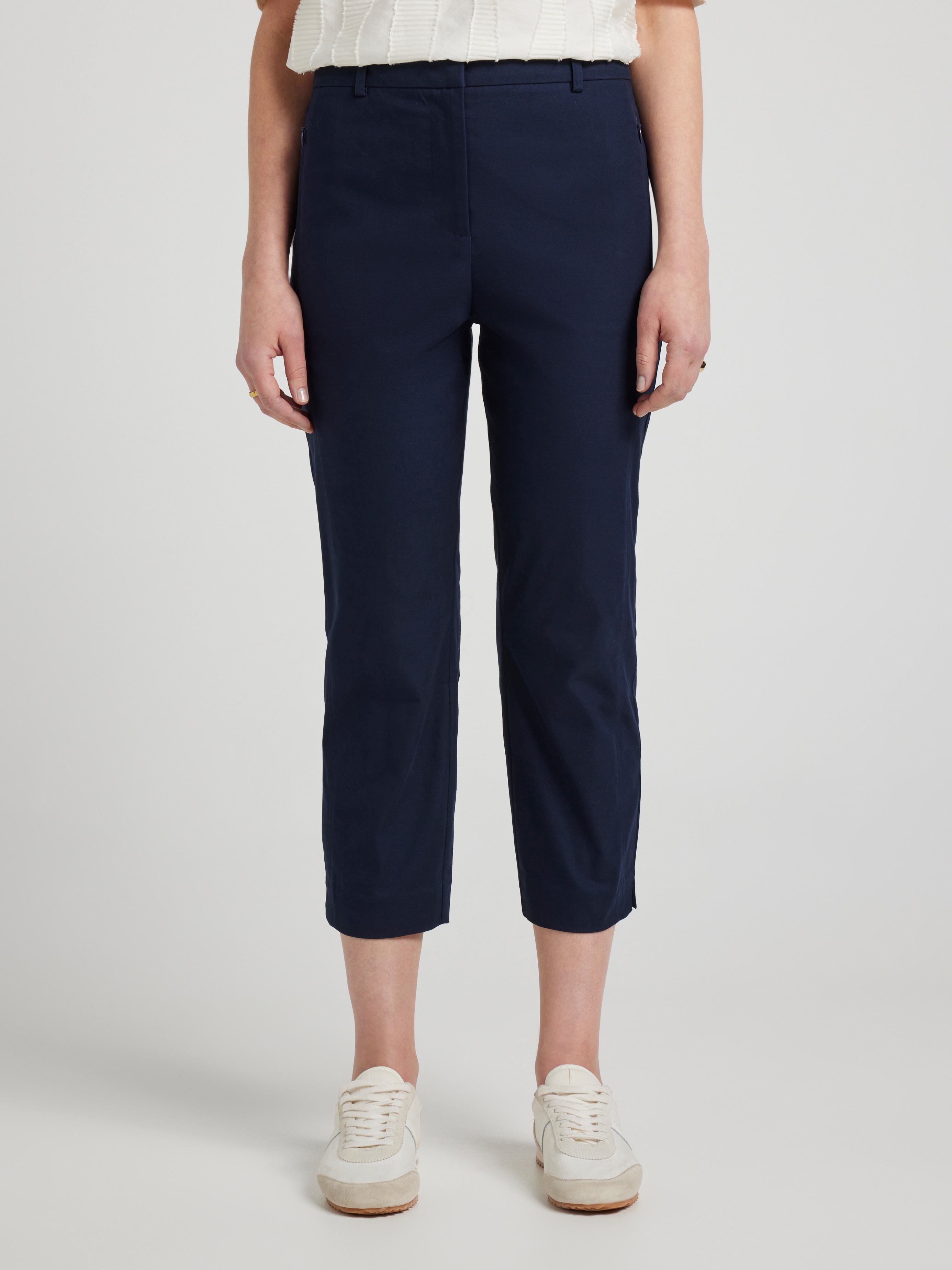 Camille Oxford Capri Pant