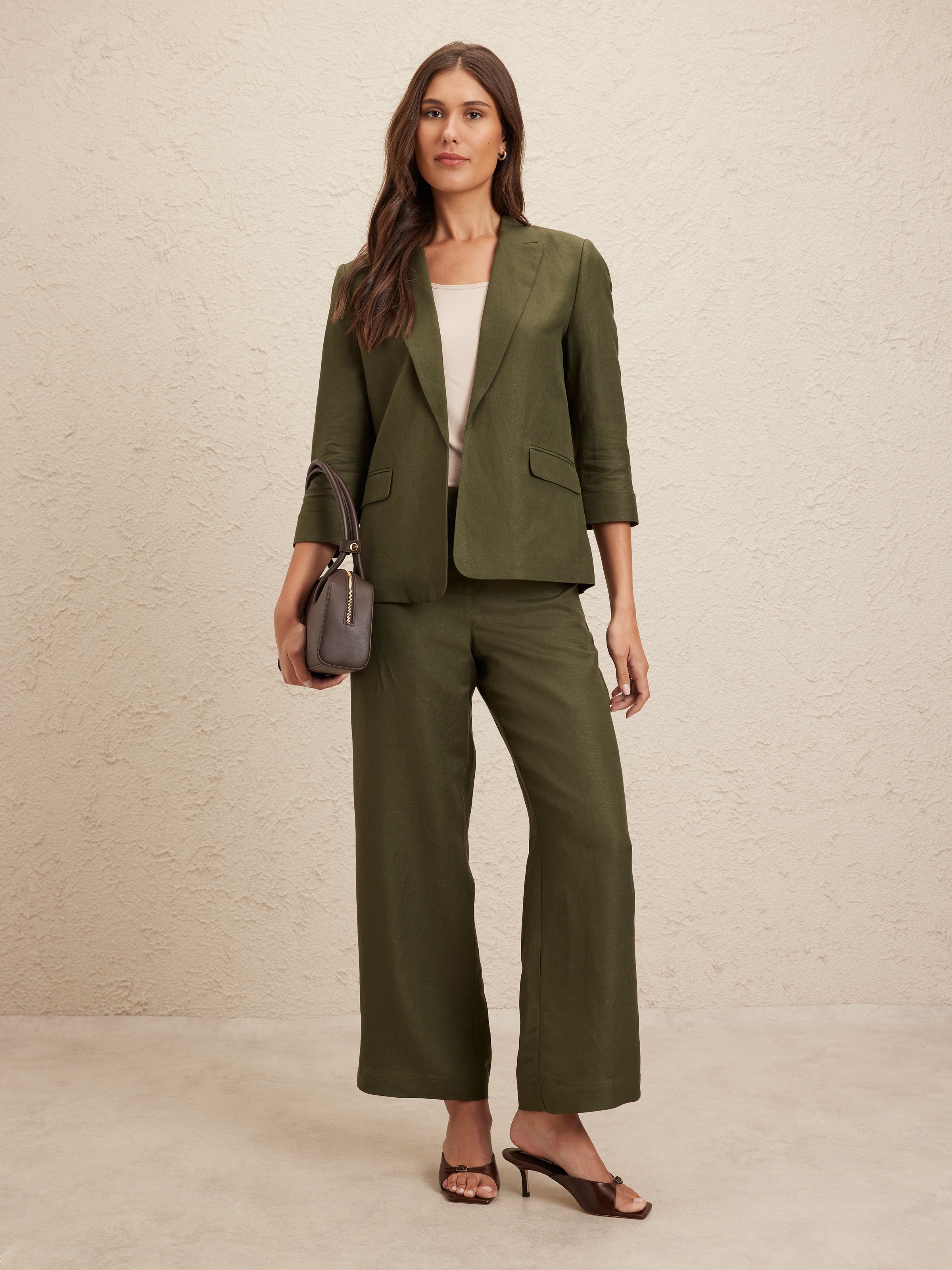 Piper Linen Viscose Fl Pant