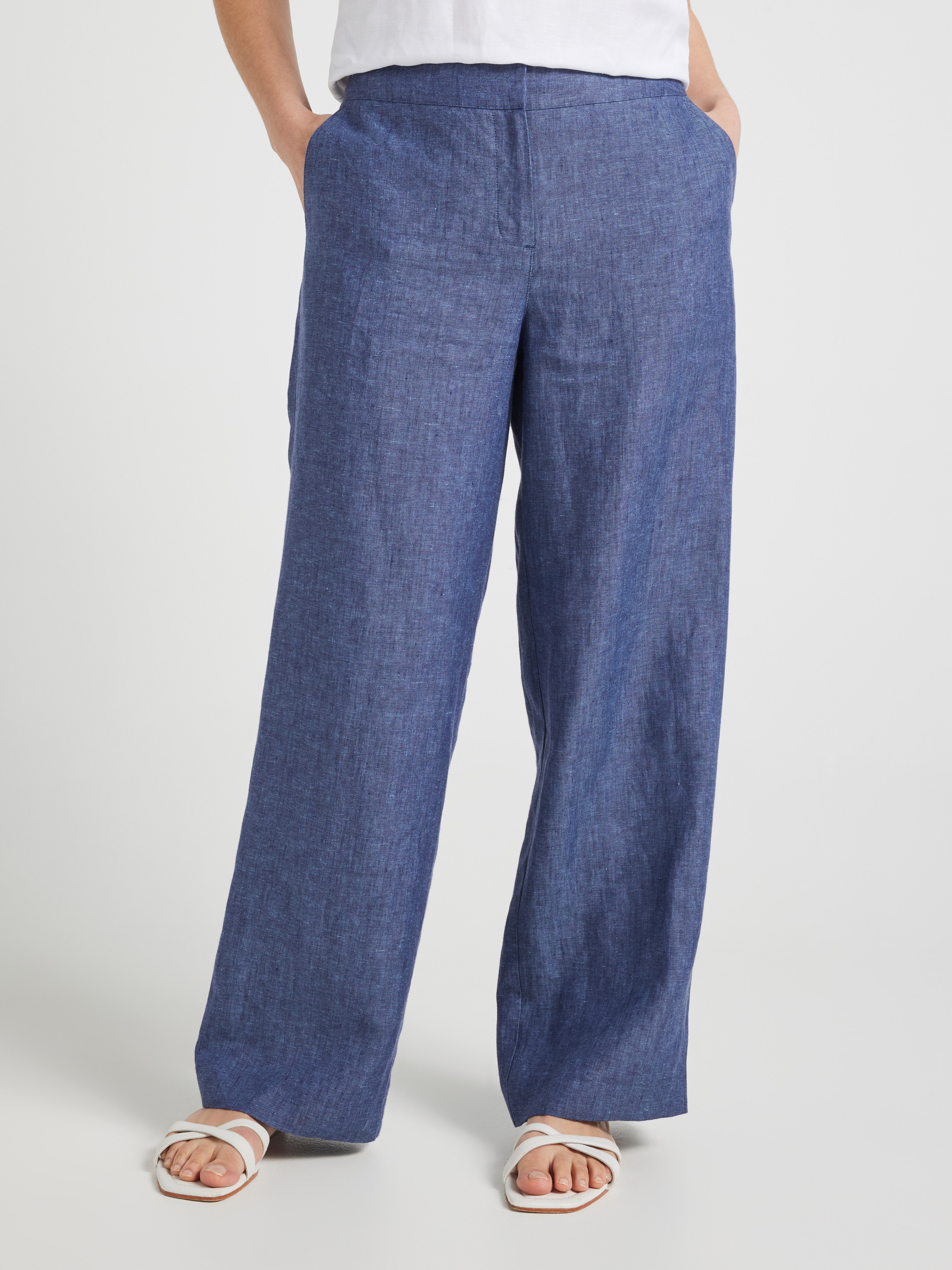 Rue Full Length Relaxed Linen Pant