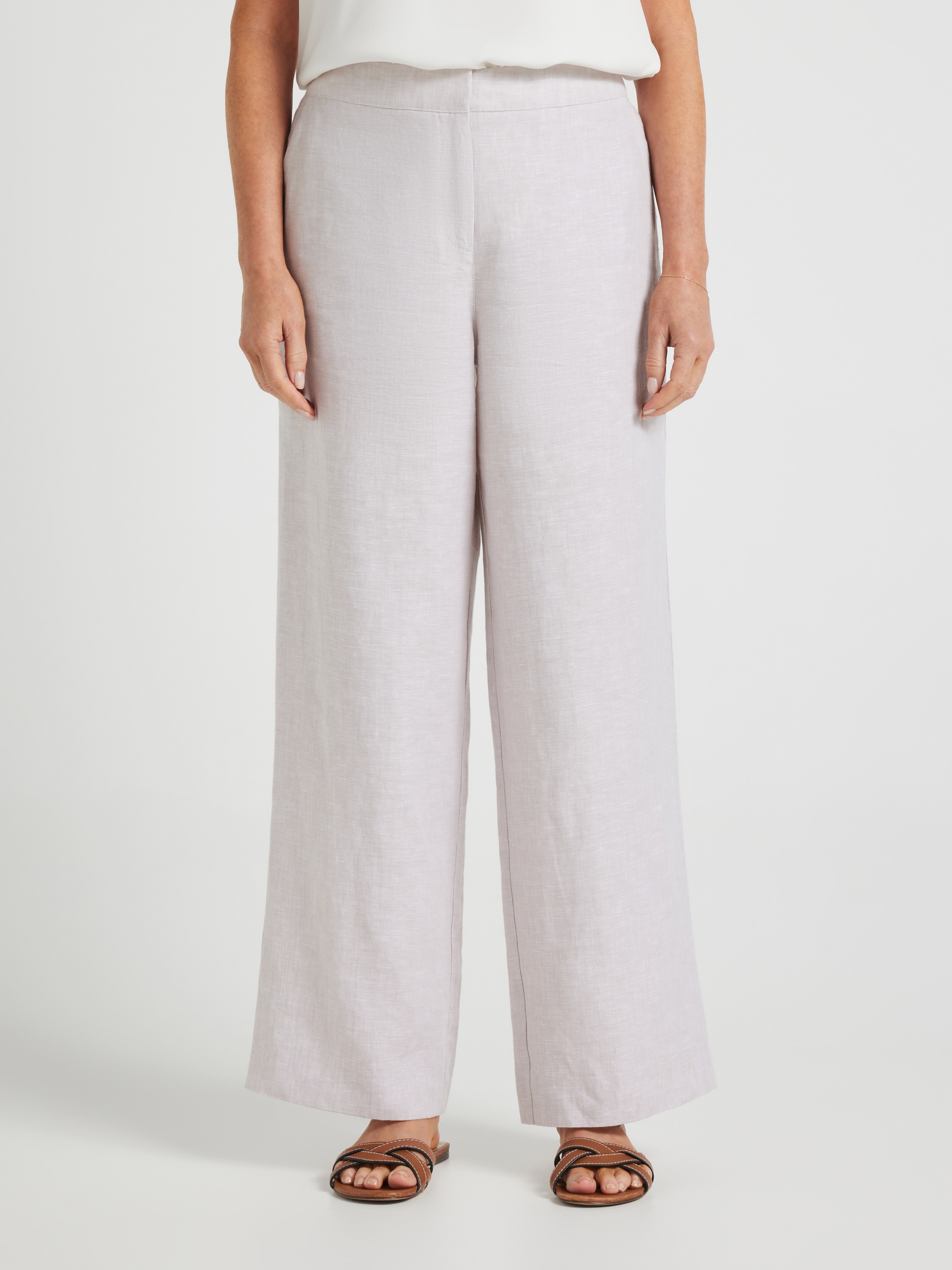 Rue Full Length Relaxed Linen Pant