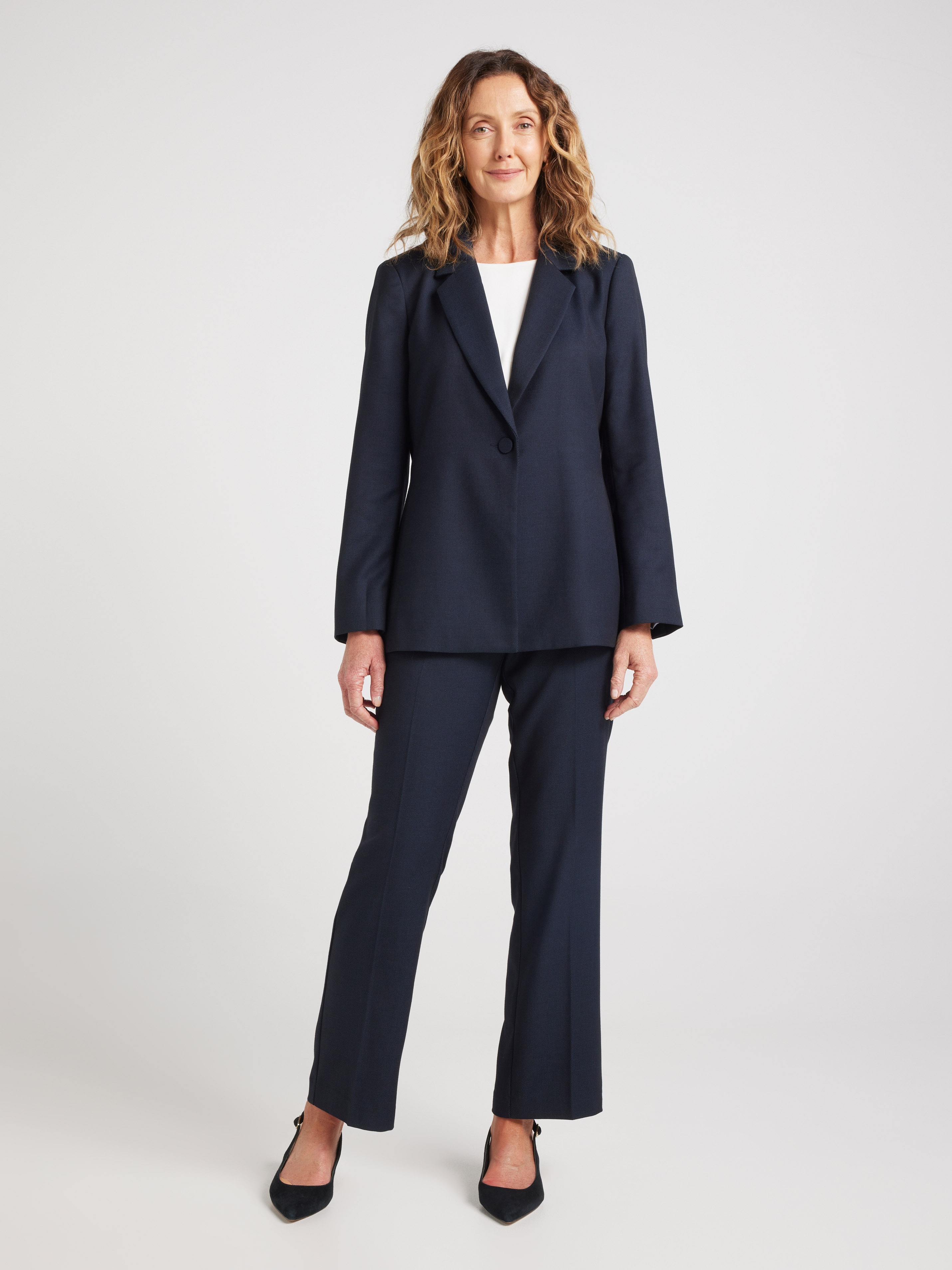 Dani Diamond Straight Suit Pant