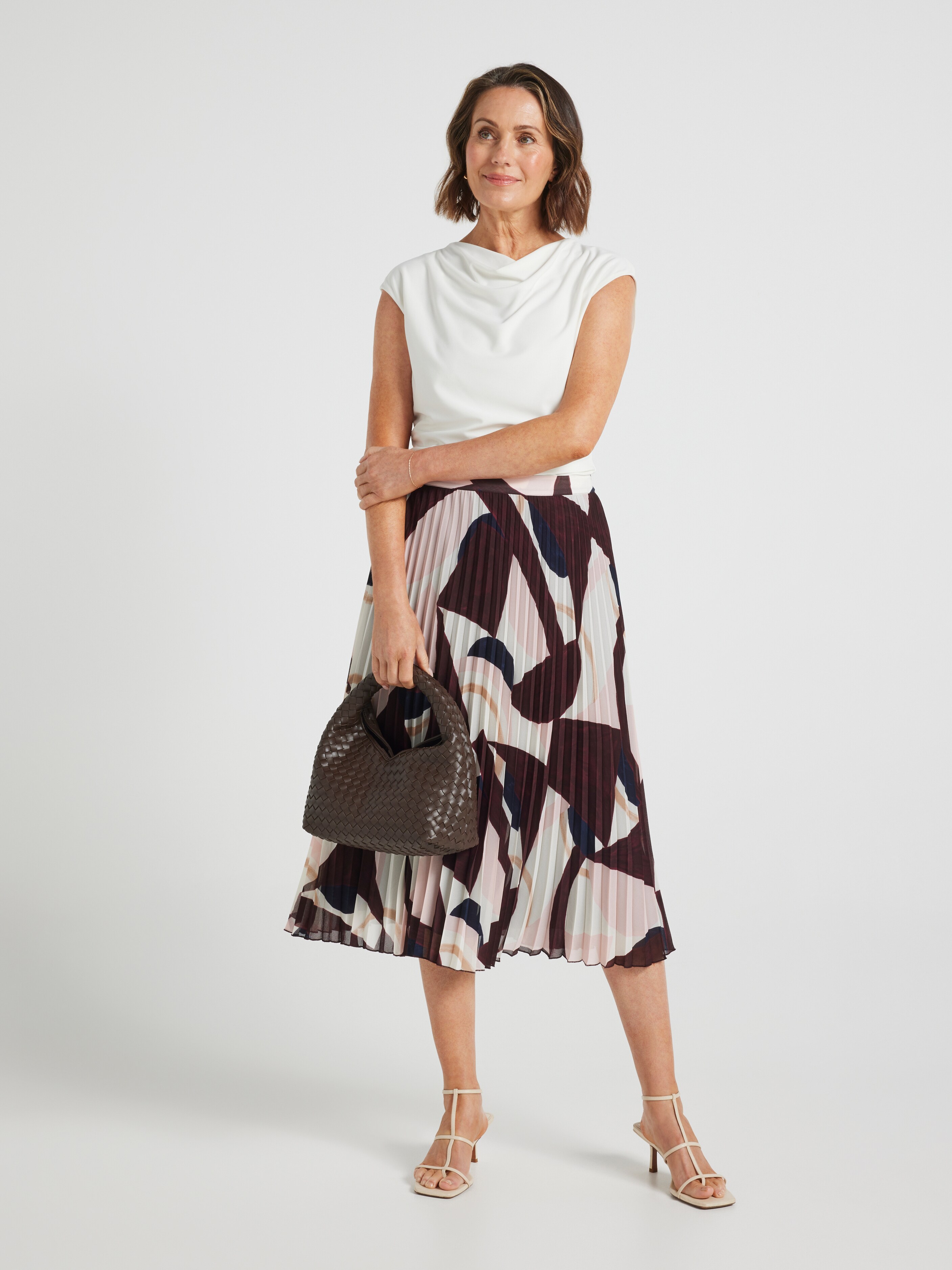 Sabrina Pleated Skirt