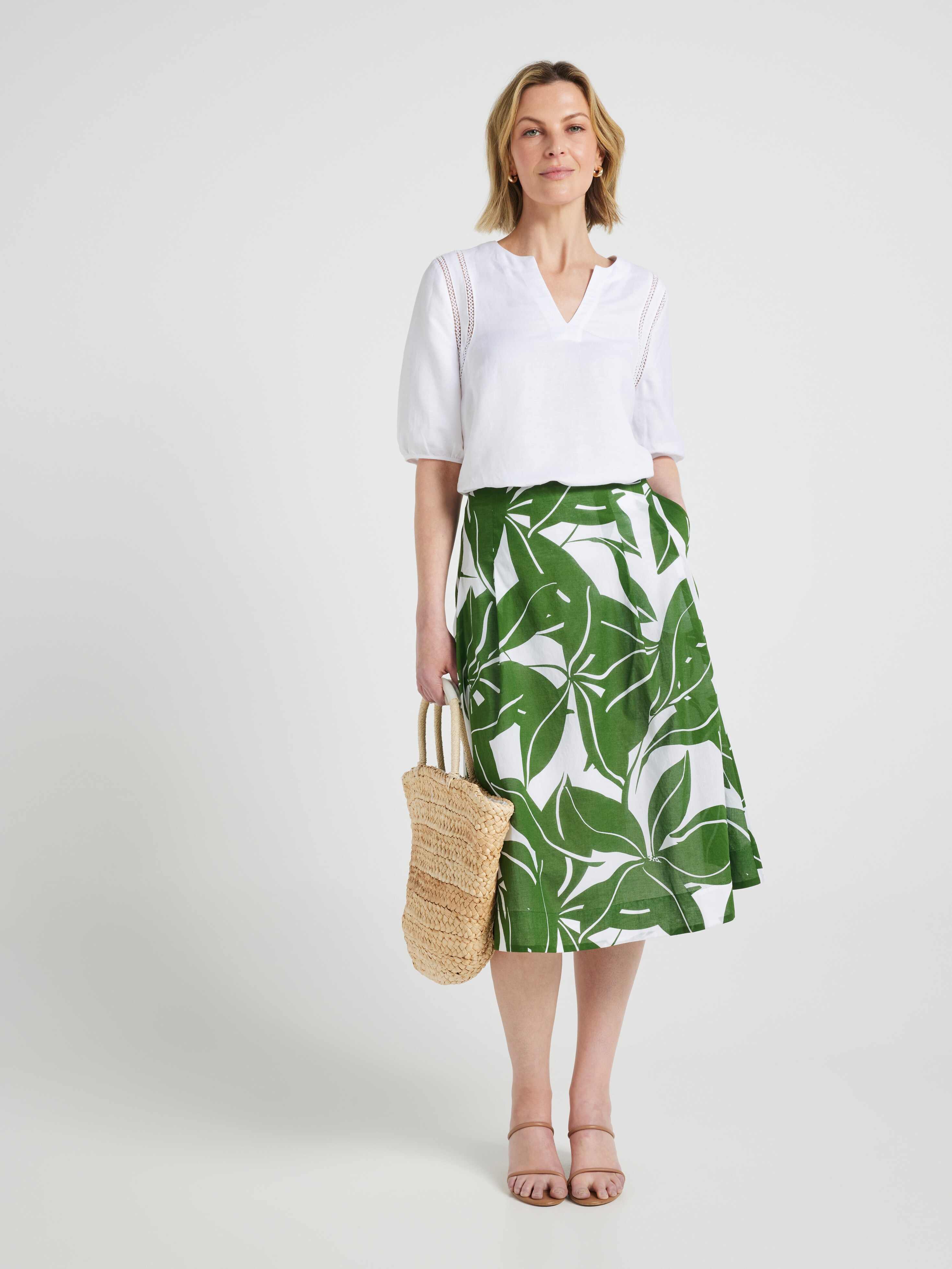Fara Cotton Skirt