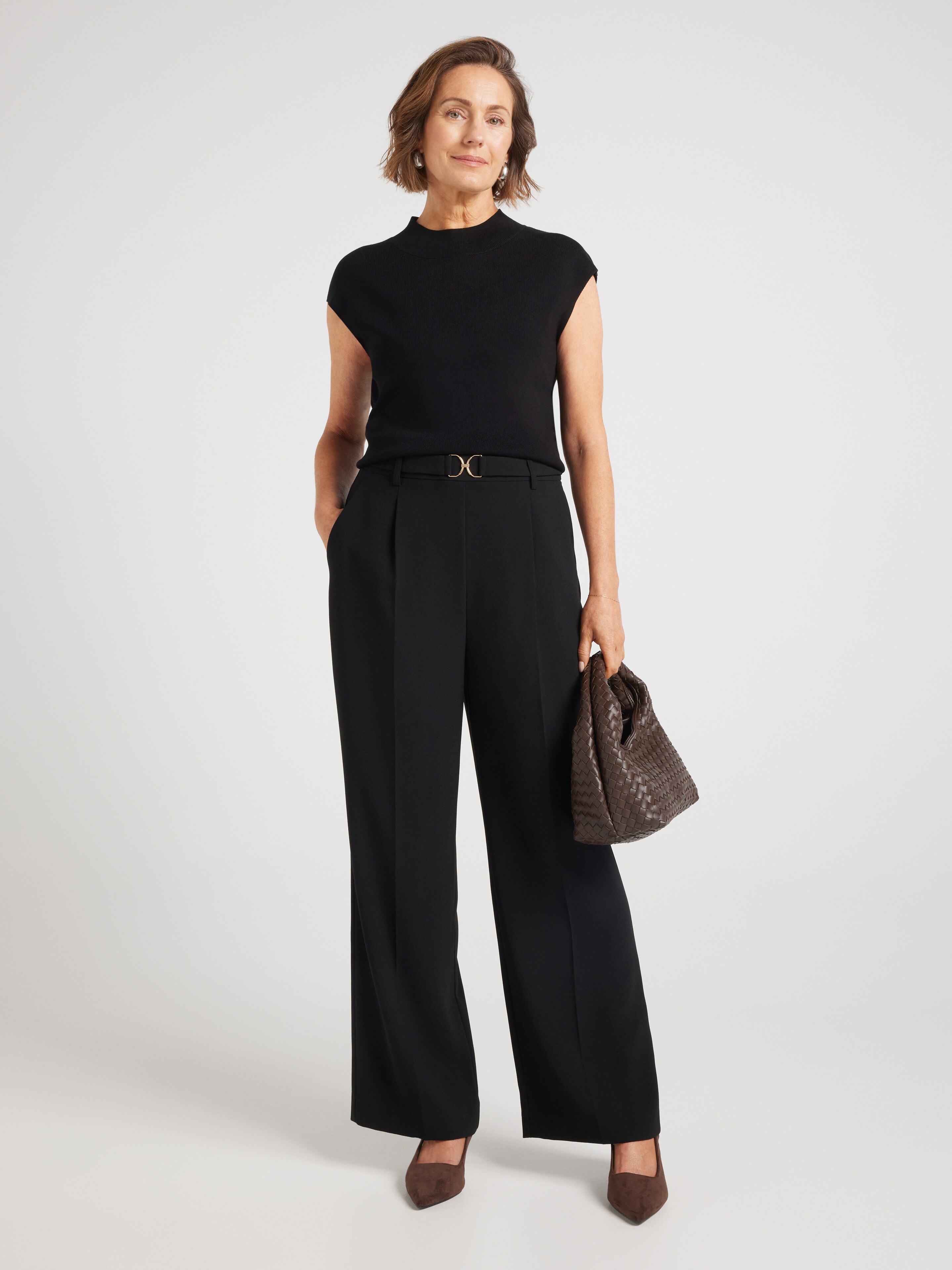 Maeve Mock Neck Jumper